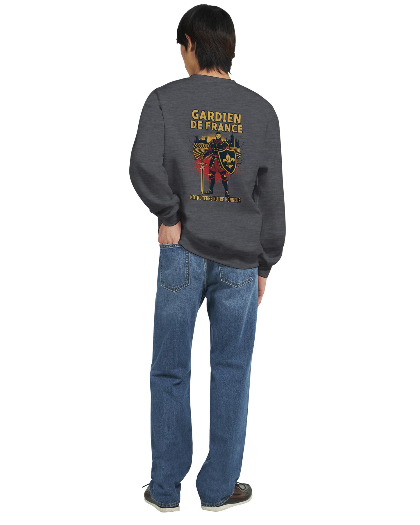 Men's France Goalkeeper Classic Crewneck Sweatshirt | Gildan® 18000