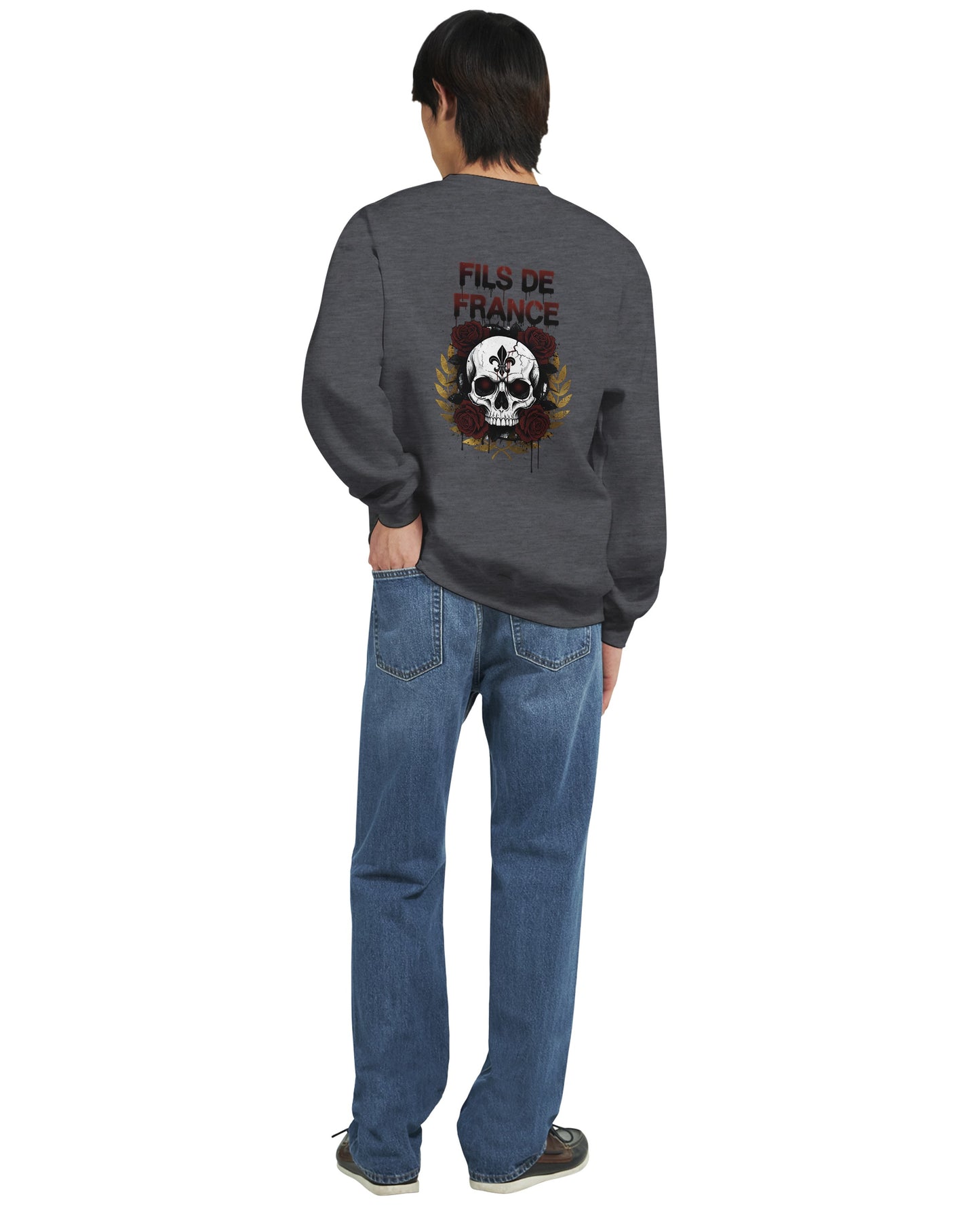 Sweatshirt Fils de France Herren French Style Klassisch Rundhals | Gildan® 18000