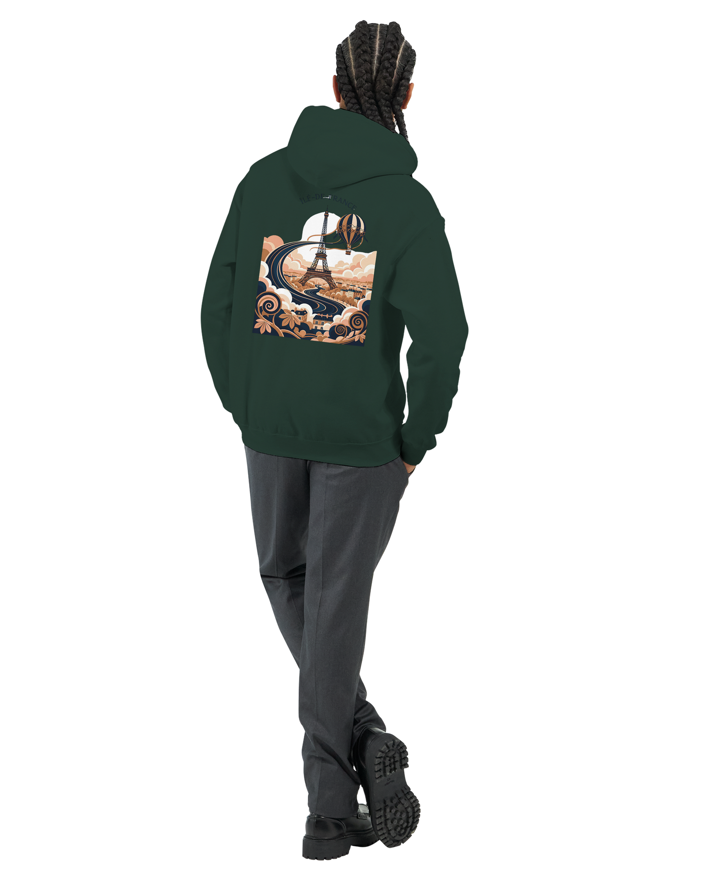 Unisex Hoodie Ile de France Classic | Gildan® 18500