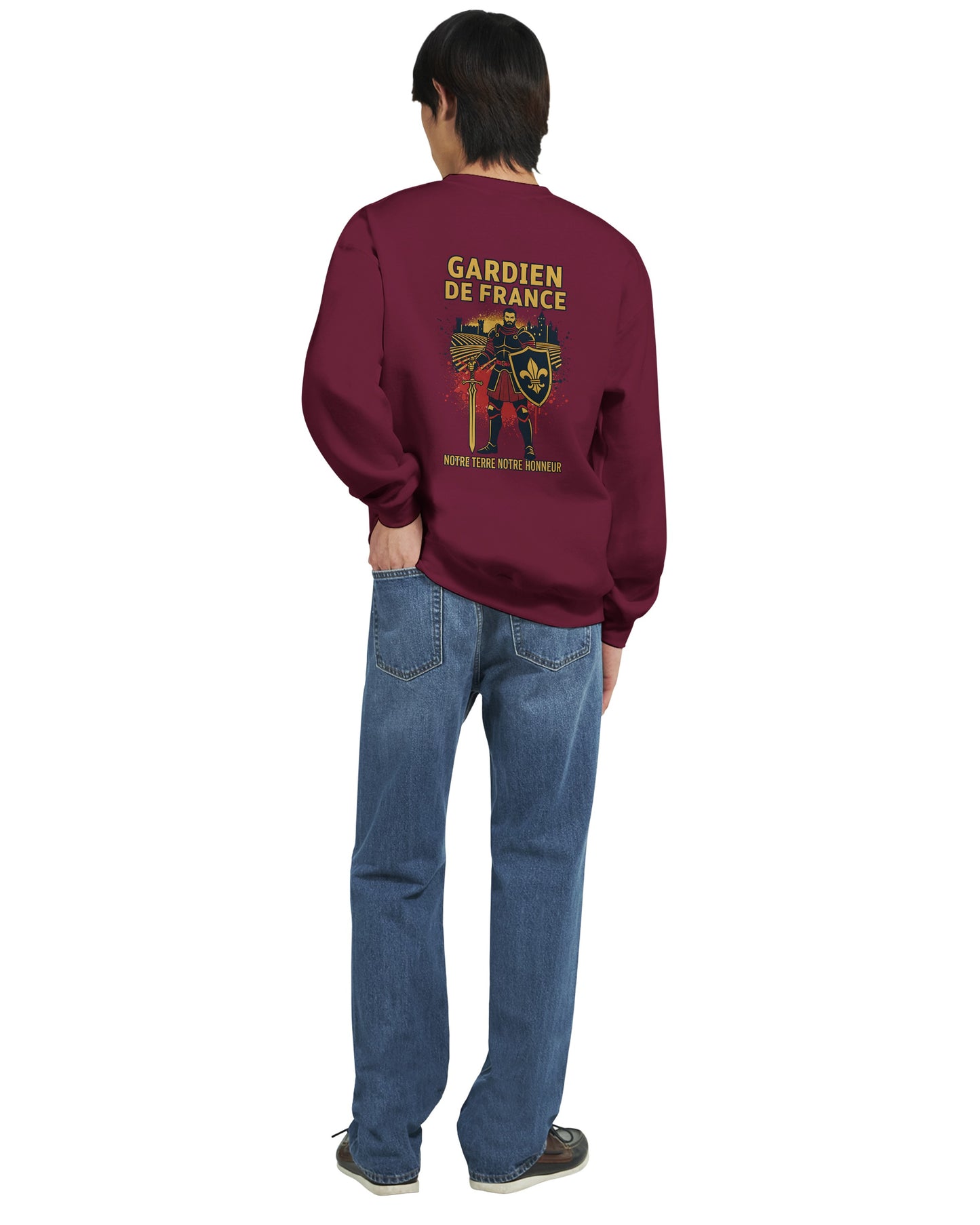 Men's France Goalkeeper Classic Crewneck Sweatshirt | Gildan® 18000