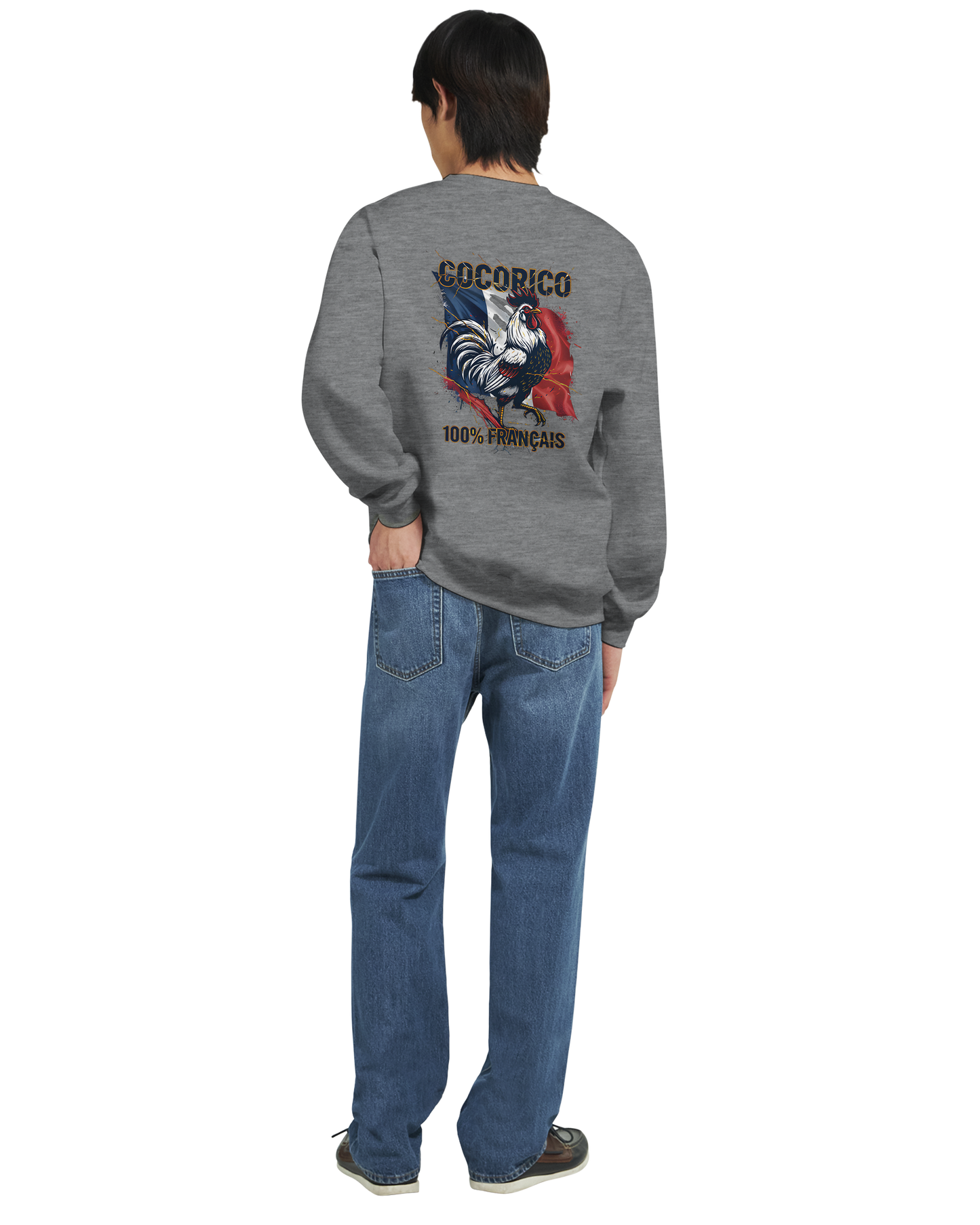 Sweatshirt Cocorico Classic French Style Rundhals | Gildan® 18000