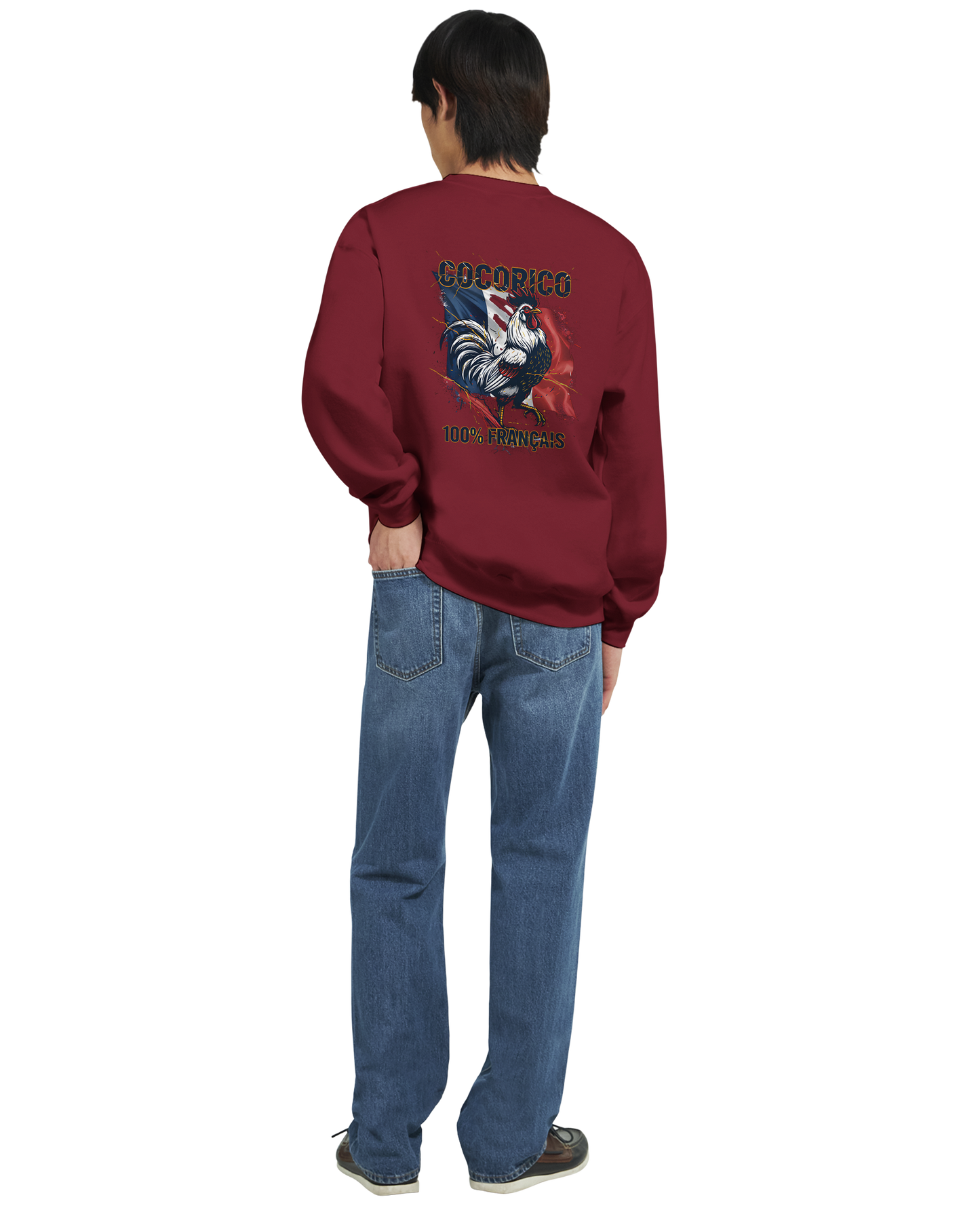 Sweatshirt Cocorico Classic French Style Rundhals | Gildan® 18000