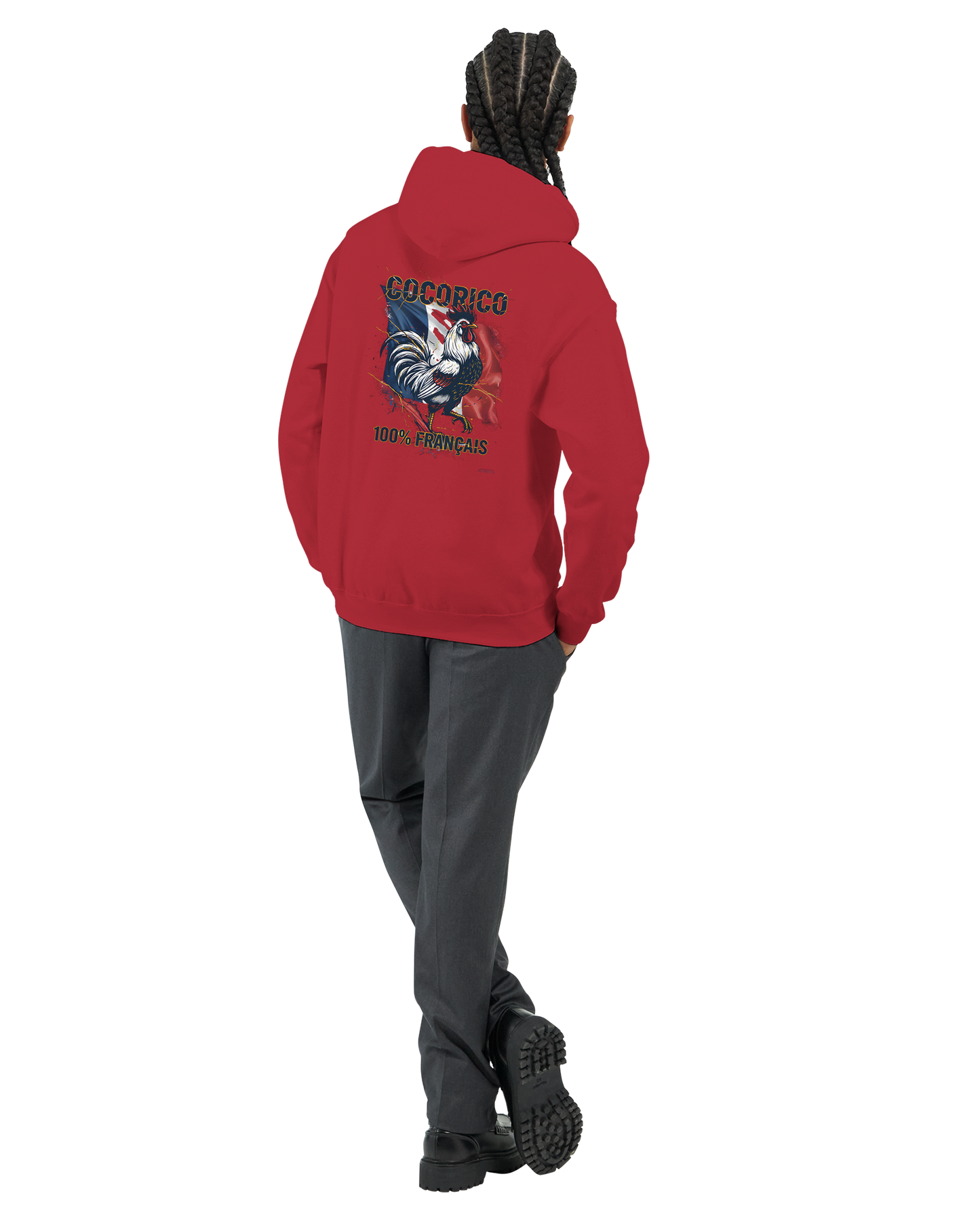 Cocorico Hoodie klassischer französischer Stil | Gildan® 18500