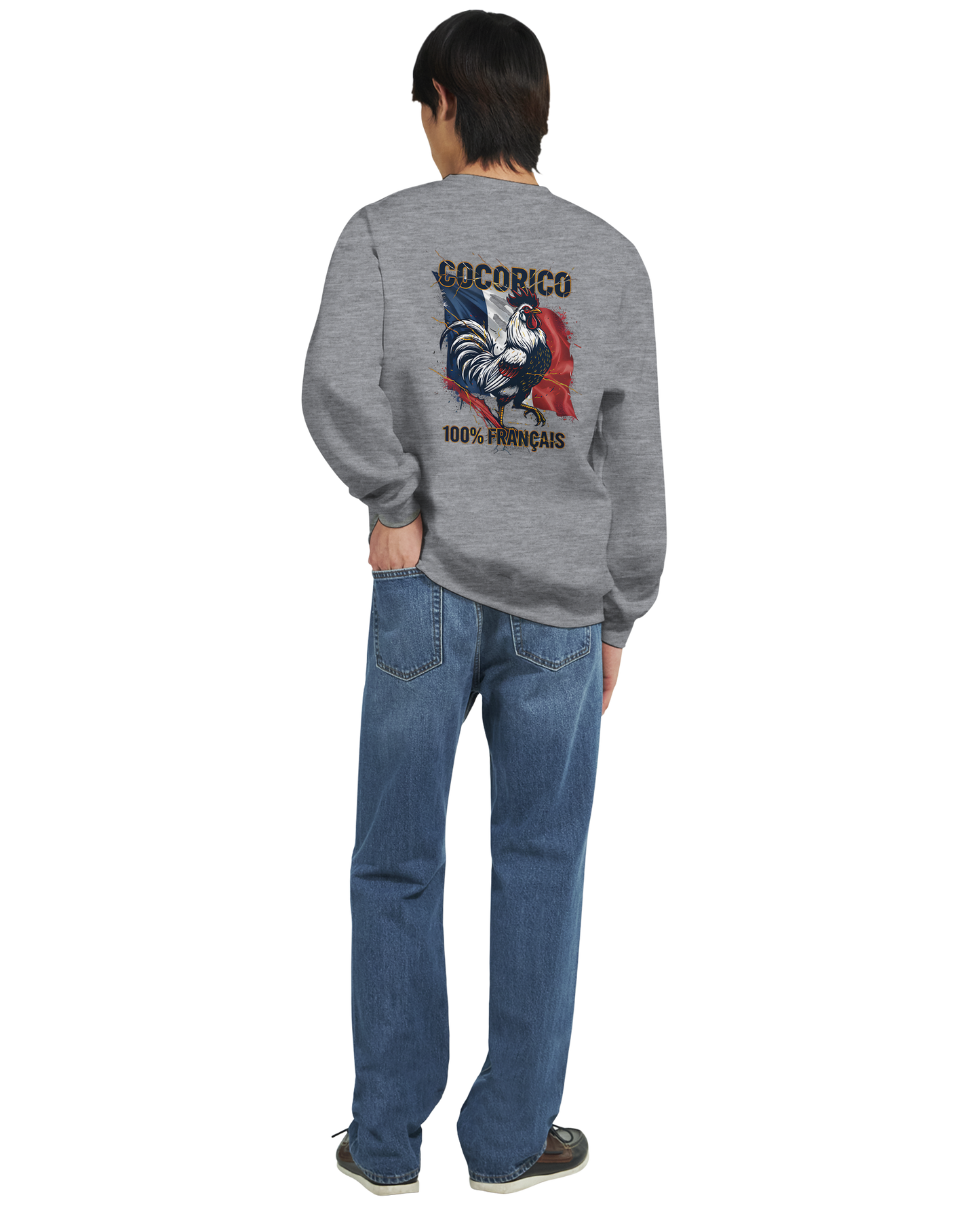 Sweatshirt Cocorico Classic French Style Rundhals | Gildan® 18000