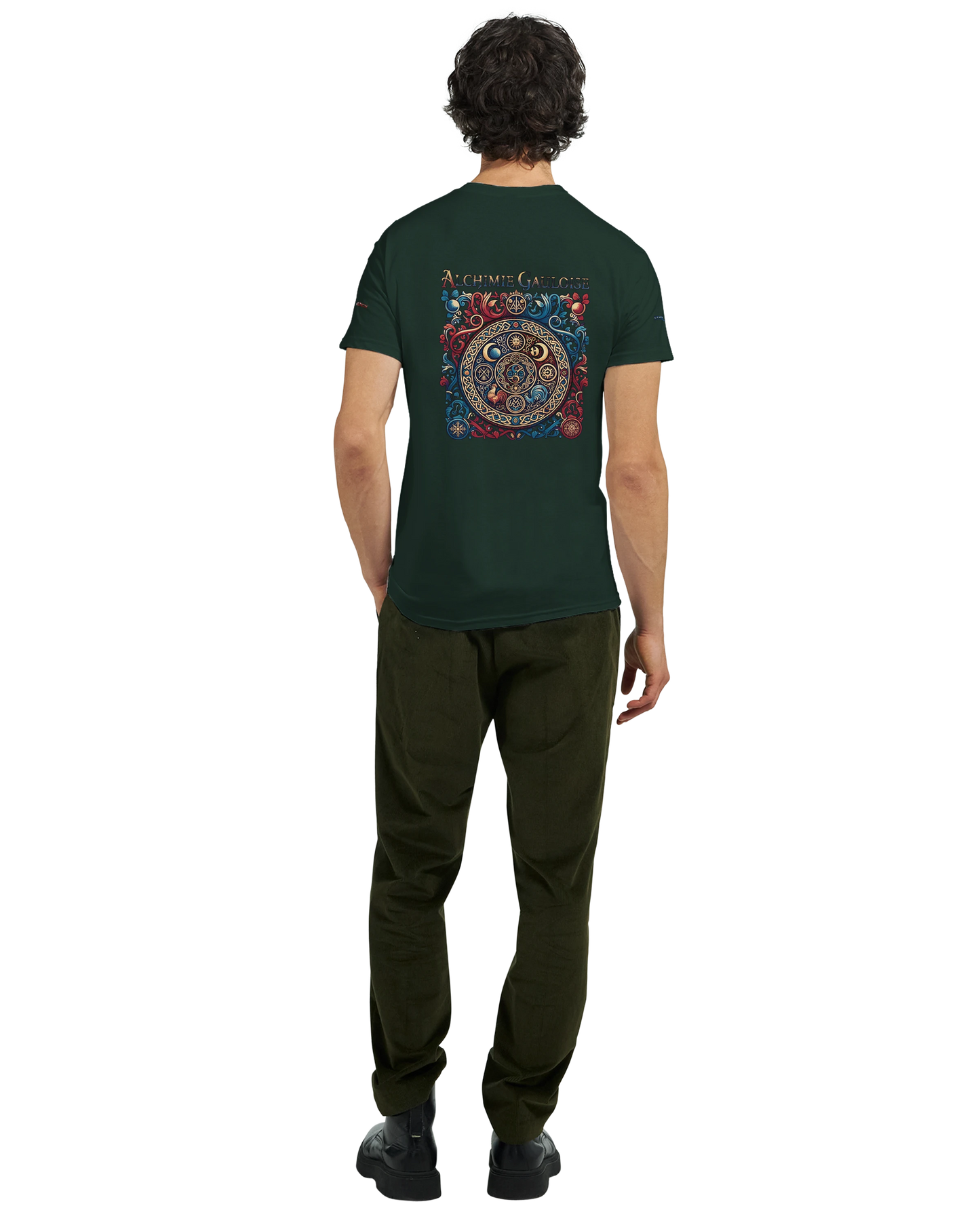 Herren-T-Shirt "Gallische Alchemie" | Schweres Rundhals-T-Shirt | Gildan® 5000