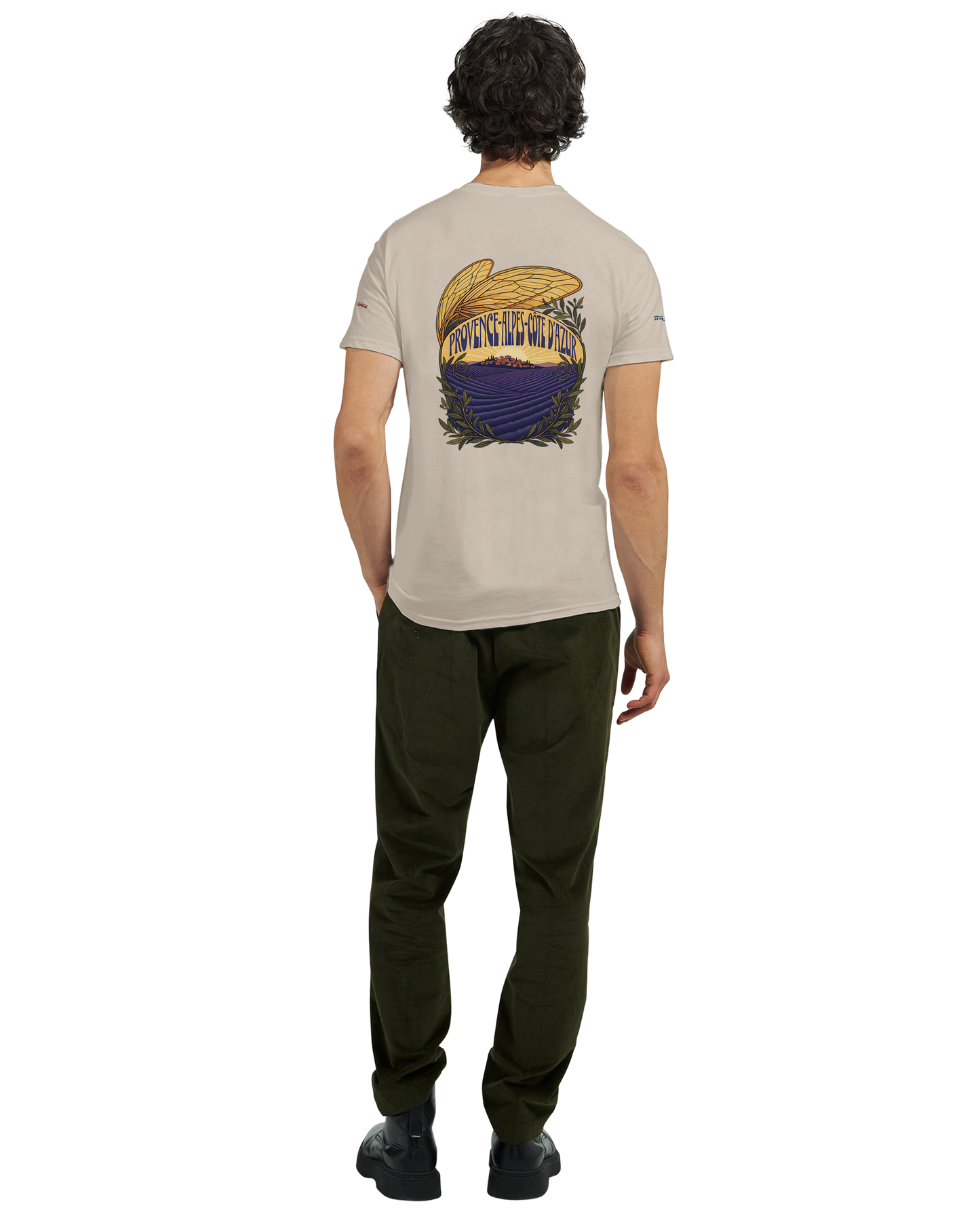 Unisex T-Shirt Provence-Alpes-Côte d'Azur, schwerer Rundhalsausschnitt | Gildan® 5000