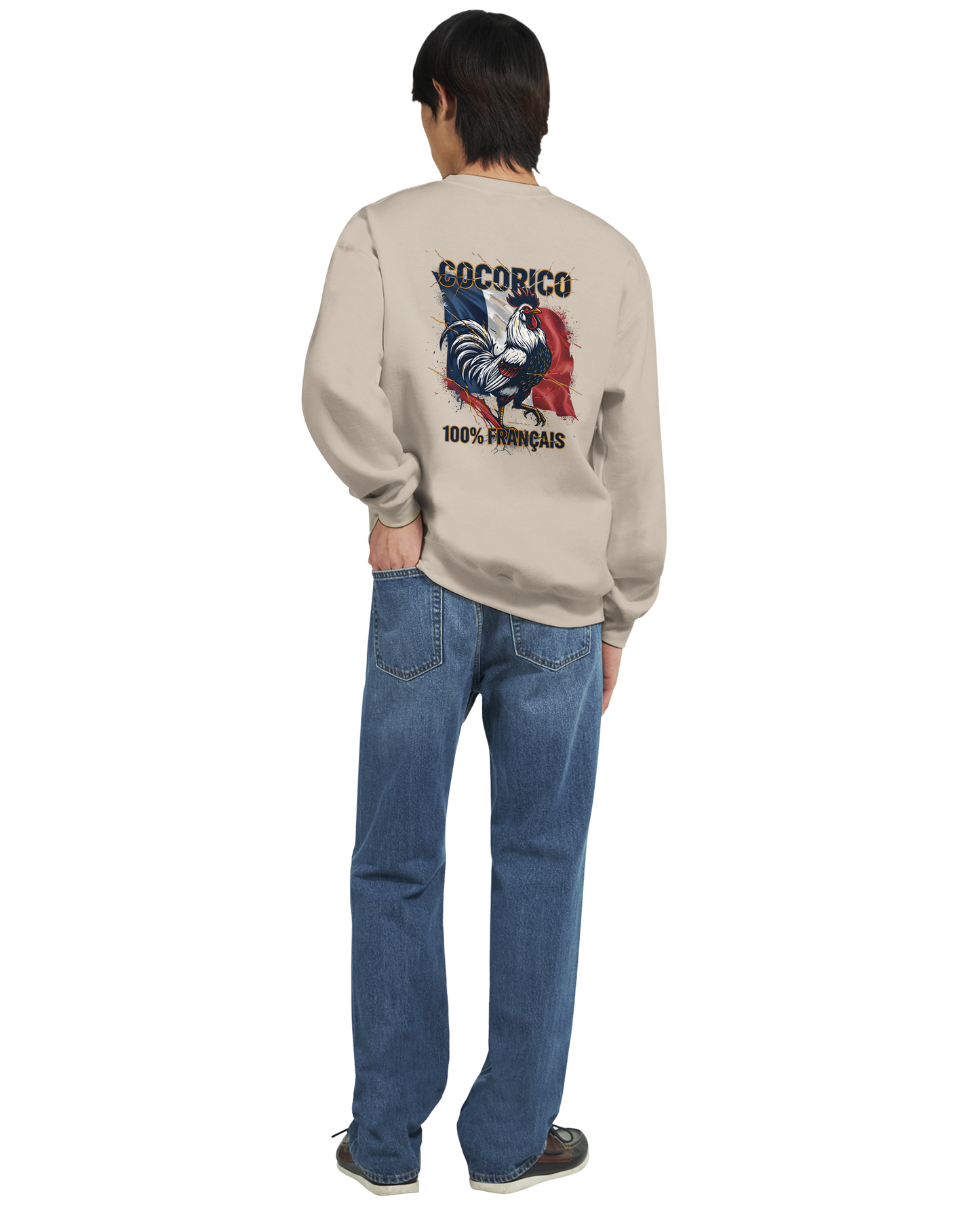 Sweatshirt Cocorico Classic French Style Rundhals | Gildan® 18000
