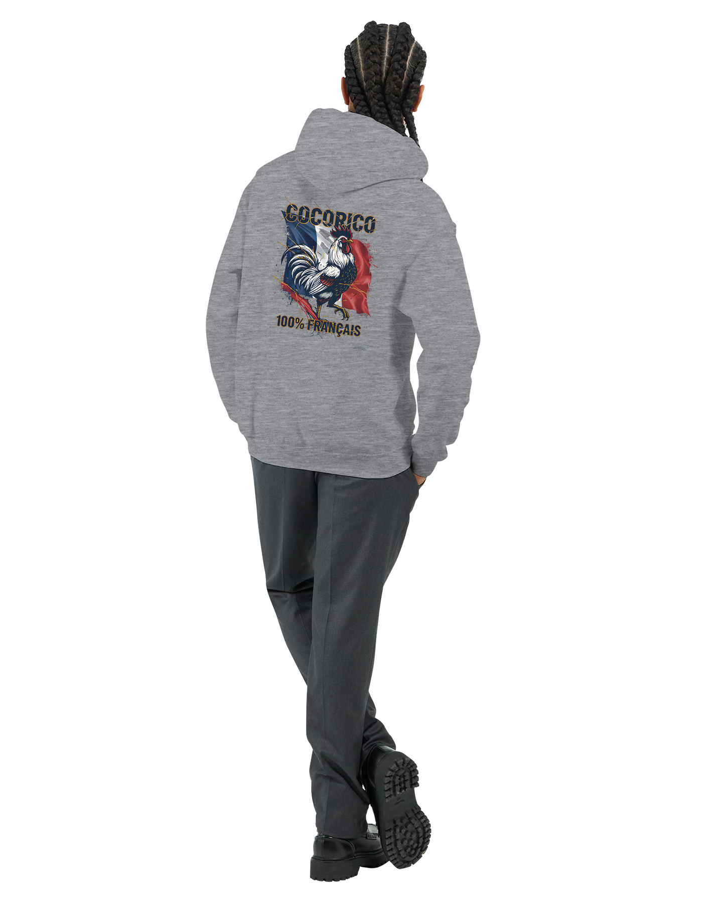 Cocorico Hoodie klassischer französischer Stil | Gildan® 18500