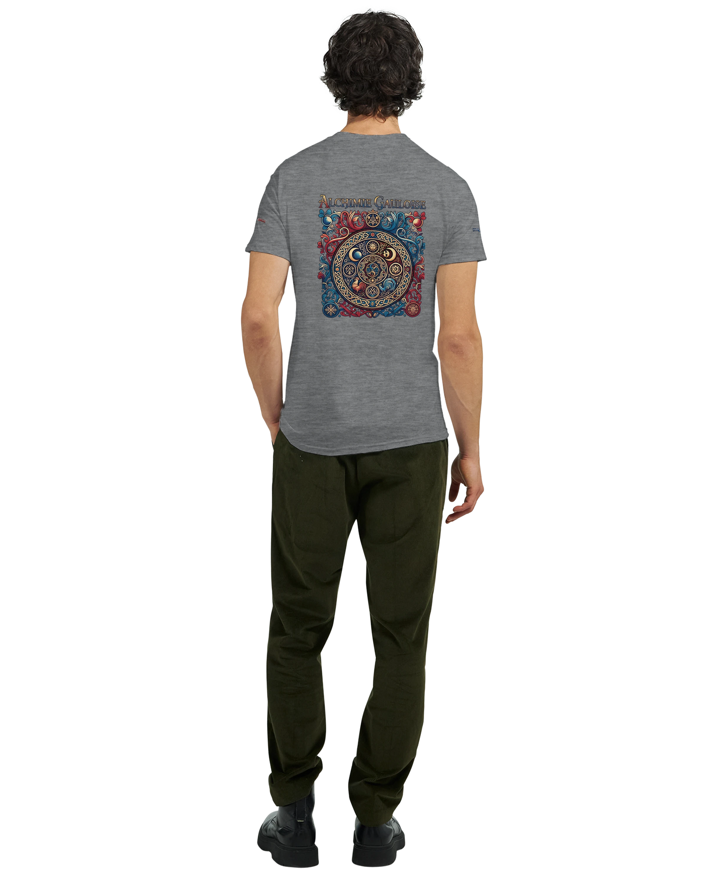 Herren-T-Shirt "Gallische Alchemie" | Schweres Rundhals-T-Shirt | Gildan® 5000