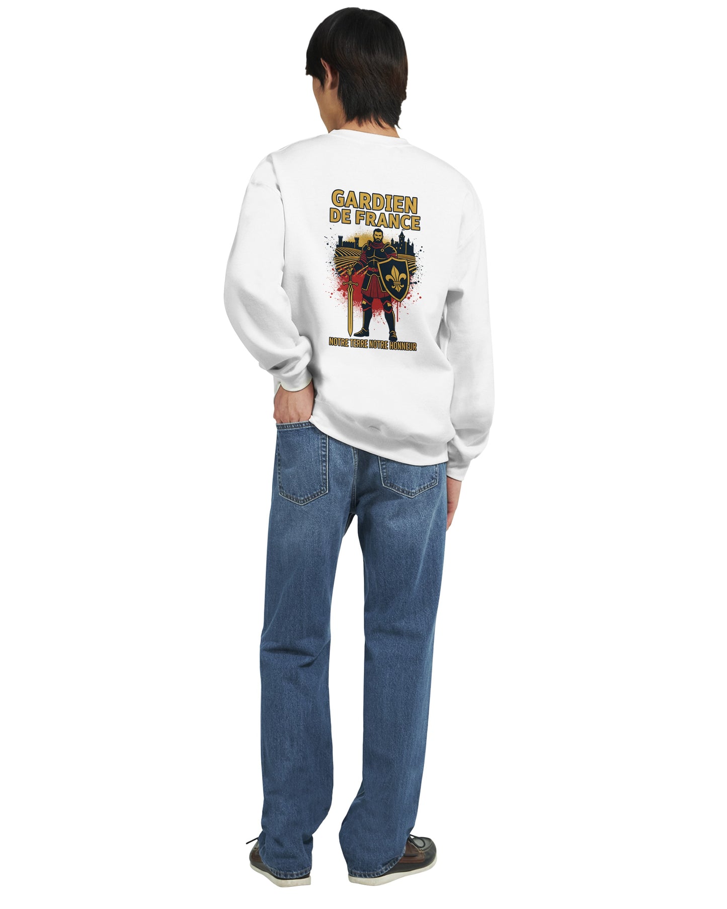 Men's France Goalkeeper Classic Crewneck Sweatshirt | Gildan® 18000