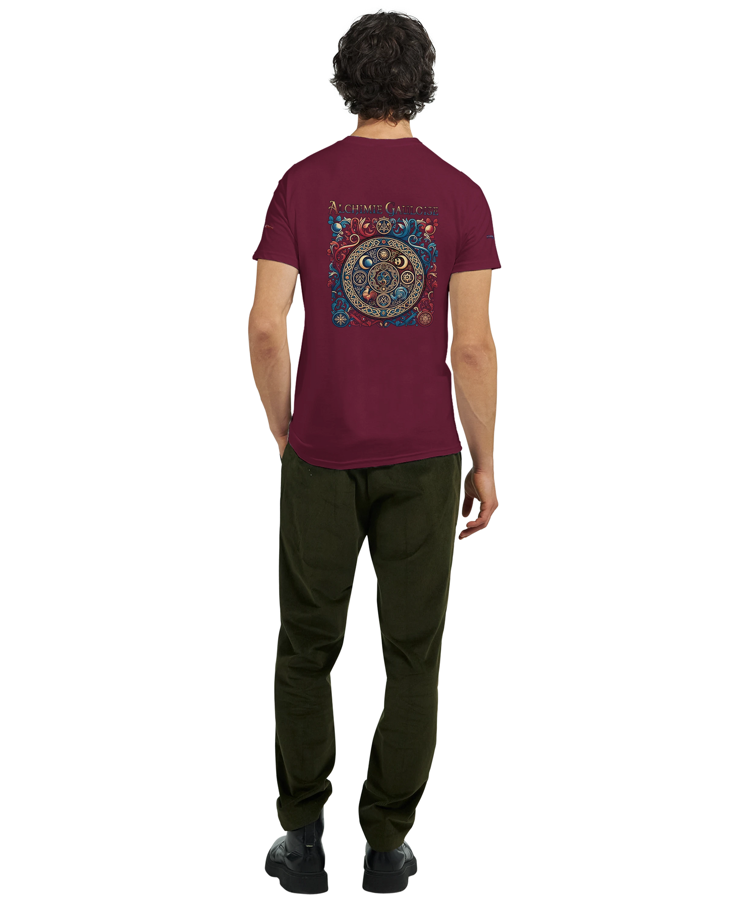 Herren-T-Shirt "Gallische Alchemie" | Schweres Rundhals-T-Shirt | Gildan® 5000