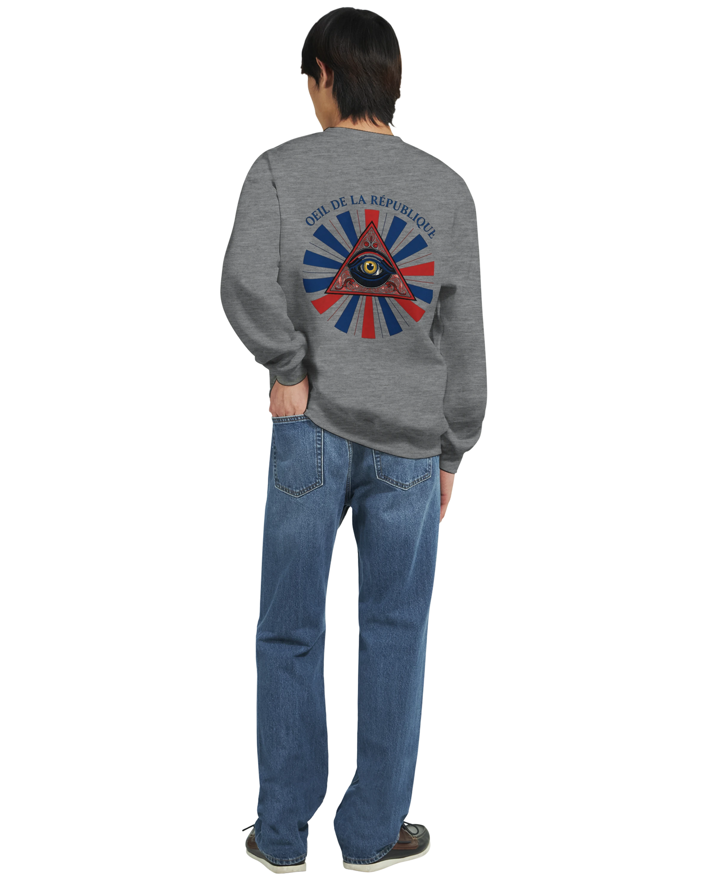 Men's Eye of the Republic Classic Crewneck Sweatshirt | Gildan® 18000