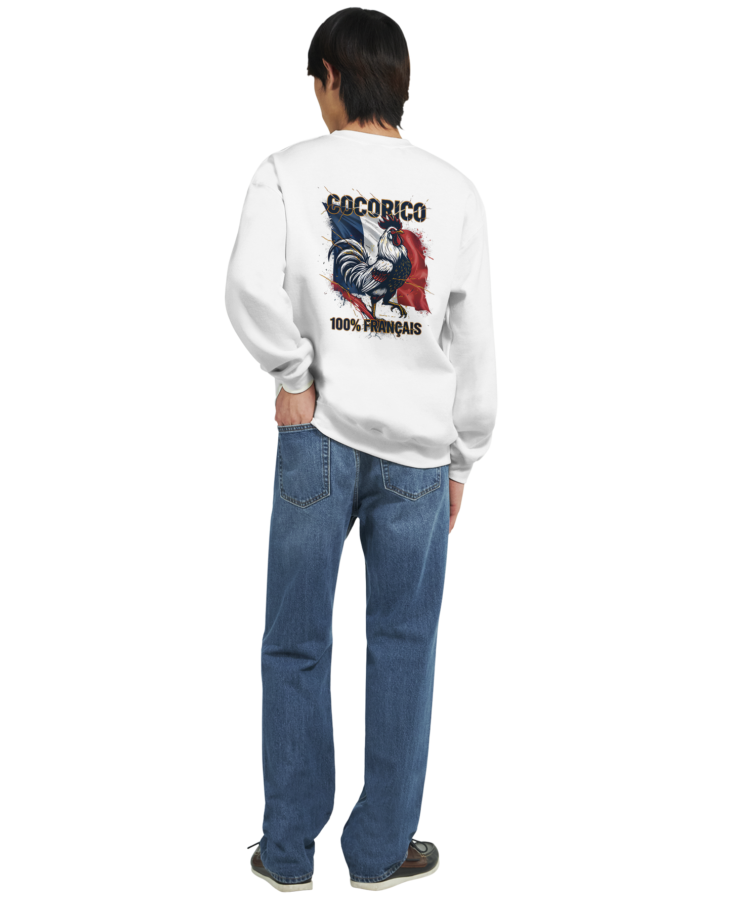 Sweatshirt Cocorico Classic French Style Rundhals | Gildan® 18000