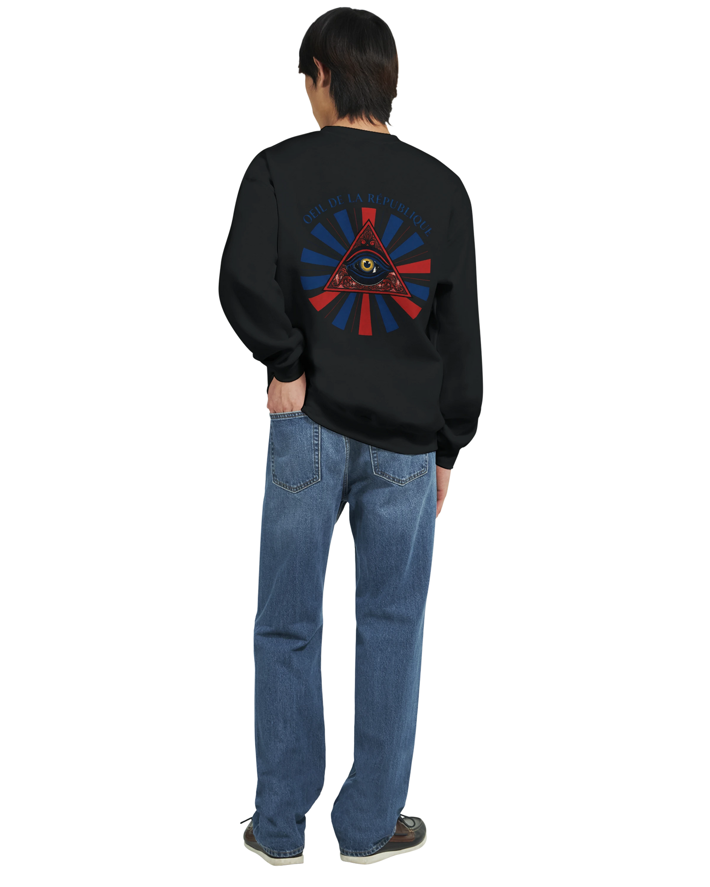 Men's Eye of the Republic Classic Crewneck Sweatshirt | Gildan® 18000