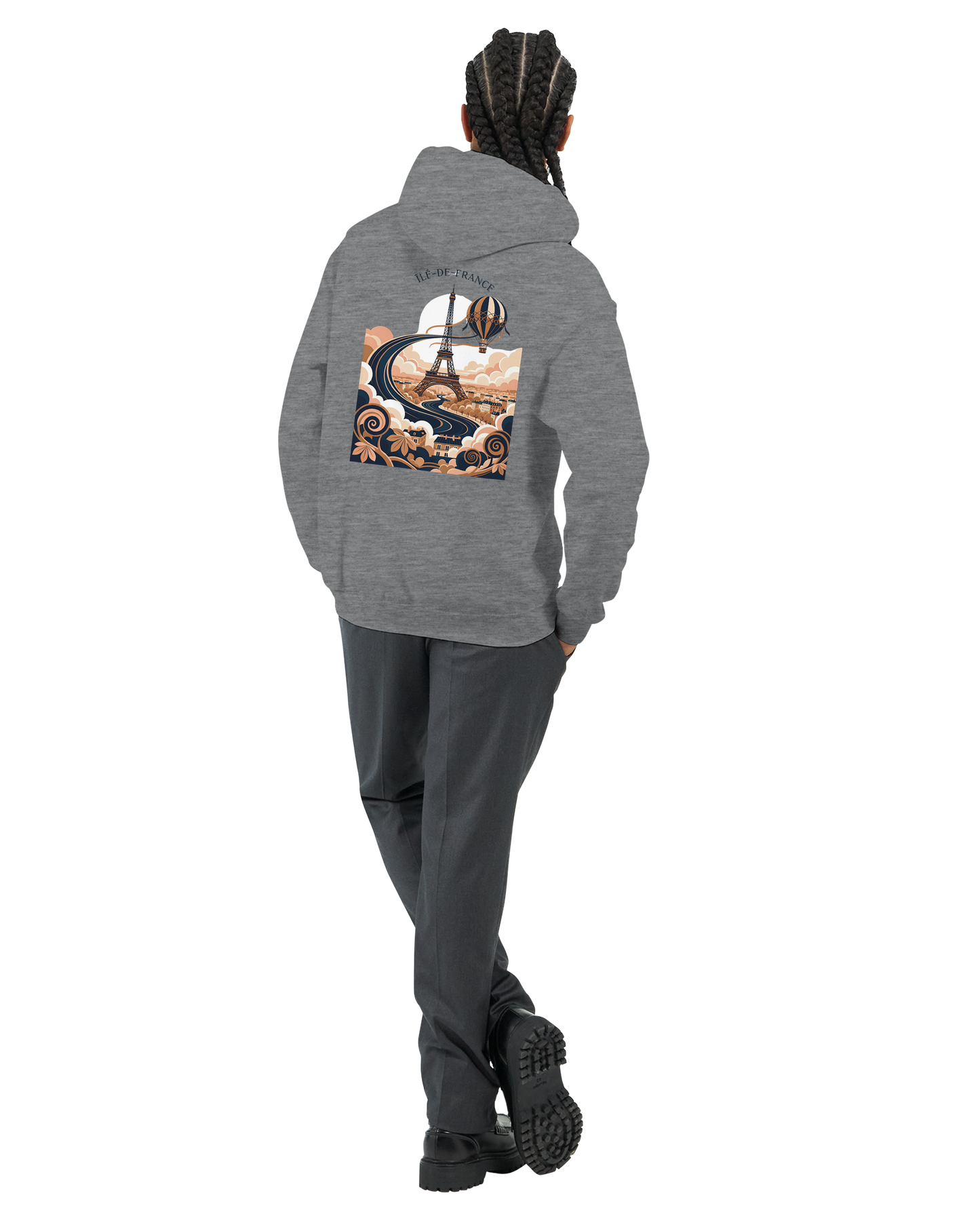 Unisex Hoodie Ile de France Classic | Gildan® 18500