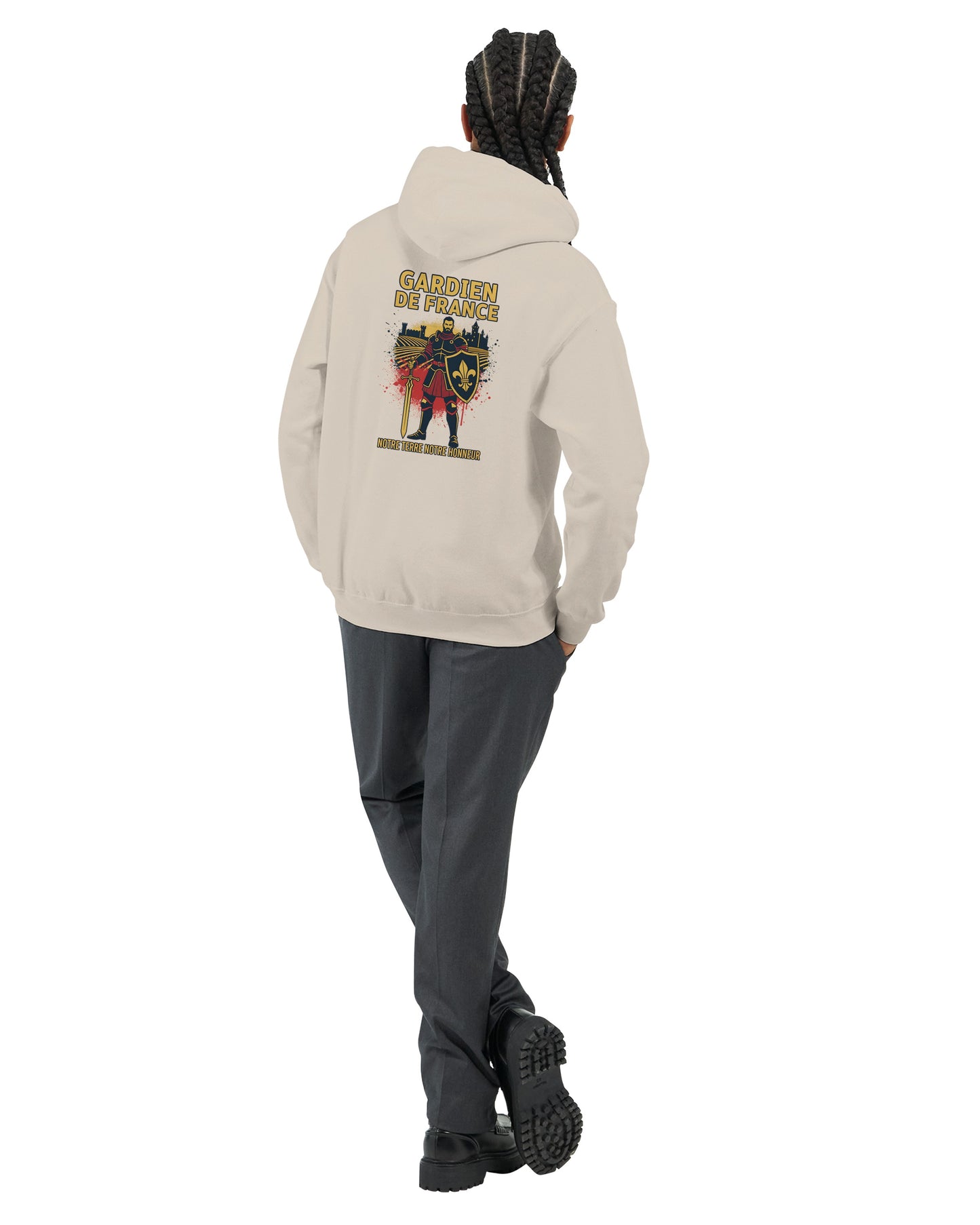 Klassischer Frankreich-Torwart-Hoodie für Herren | Gildan® 18500