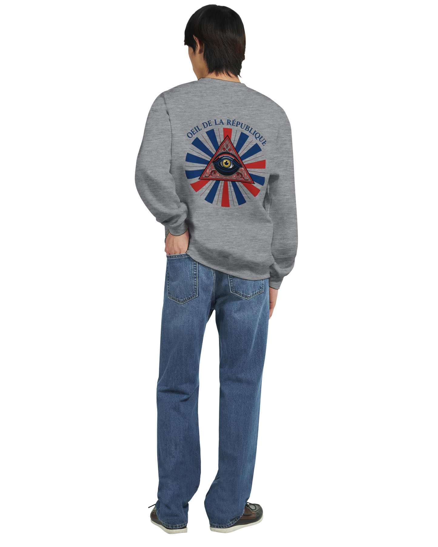 Men's Eye of the Republic Classic Crewneck Sweatshirt | Gildan® 18000