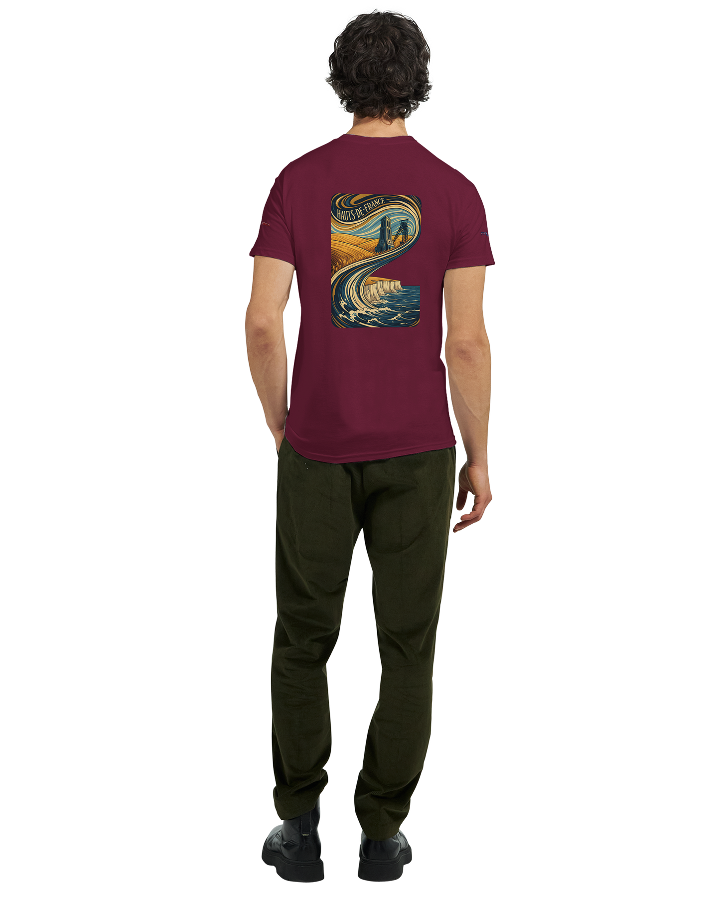 Unisex-T-Shirt Hochwertige Frankreich, dick, Rundhals | Gildan® 5000