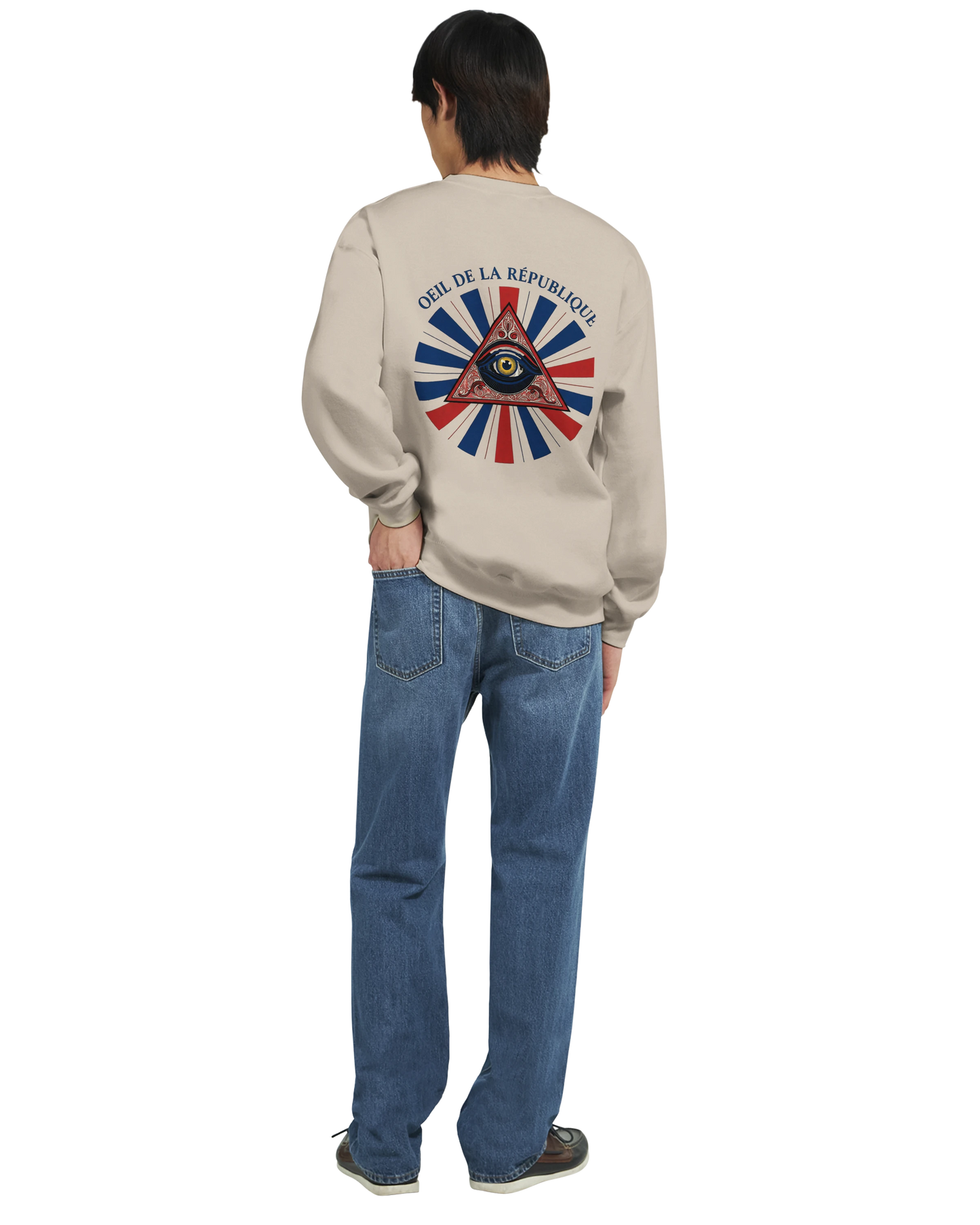 Men's Eye of the Republic Classic Crewneck Sweatshirt | Gildan® 18000