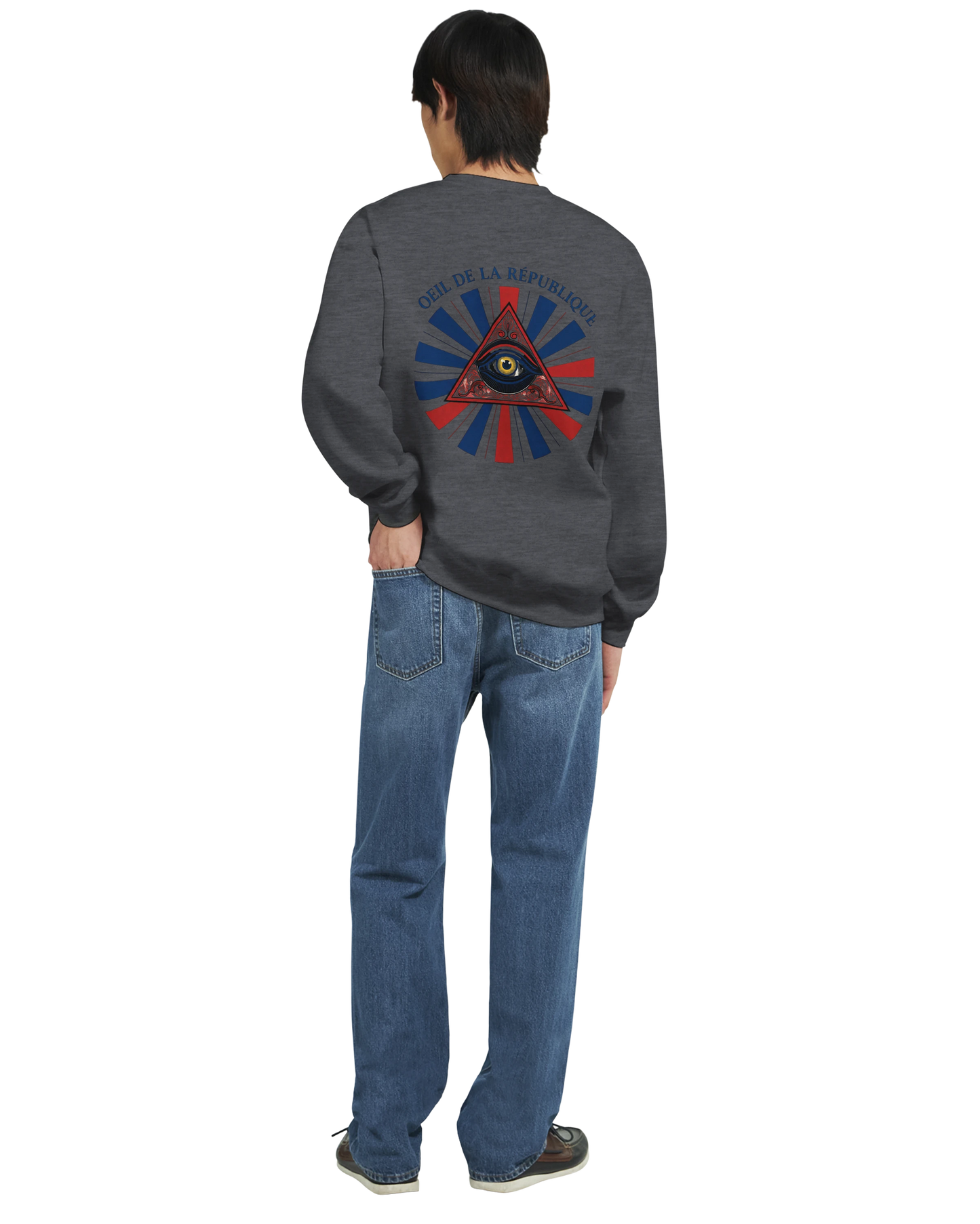 Men's Eye of the Republic Classic Crewneck Sweatshirt | Gildan® 18000