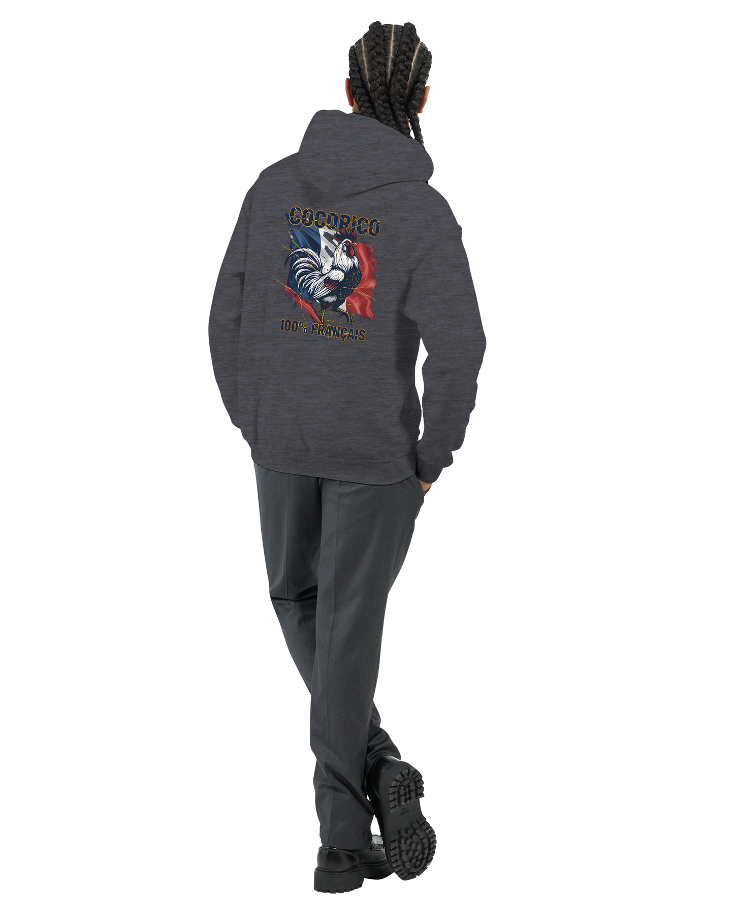 Cocorico Hoodie klassischer französischer Stil | Gildan® 18500