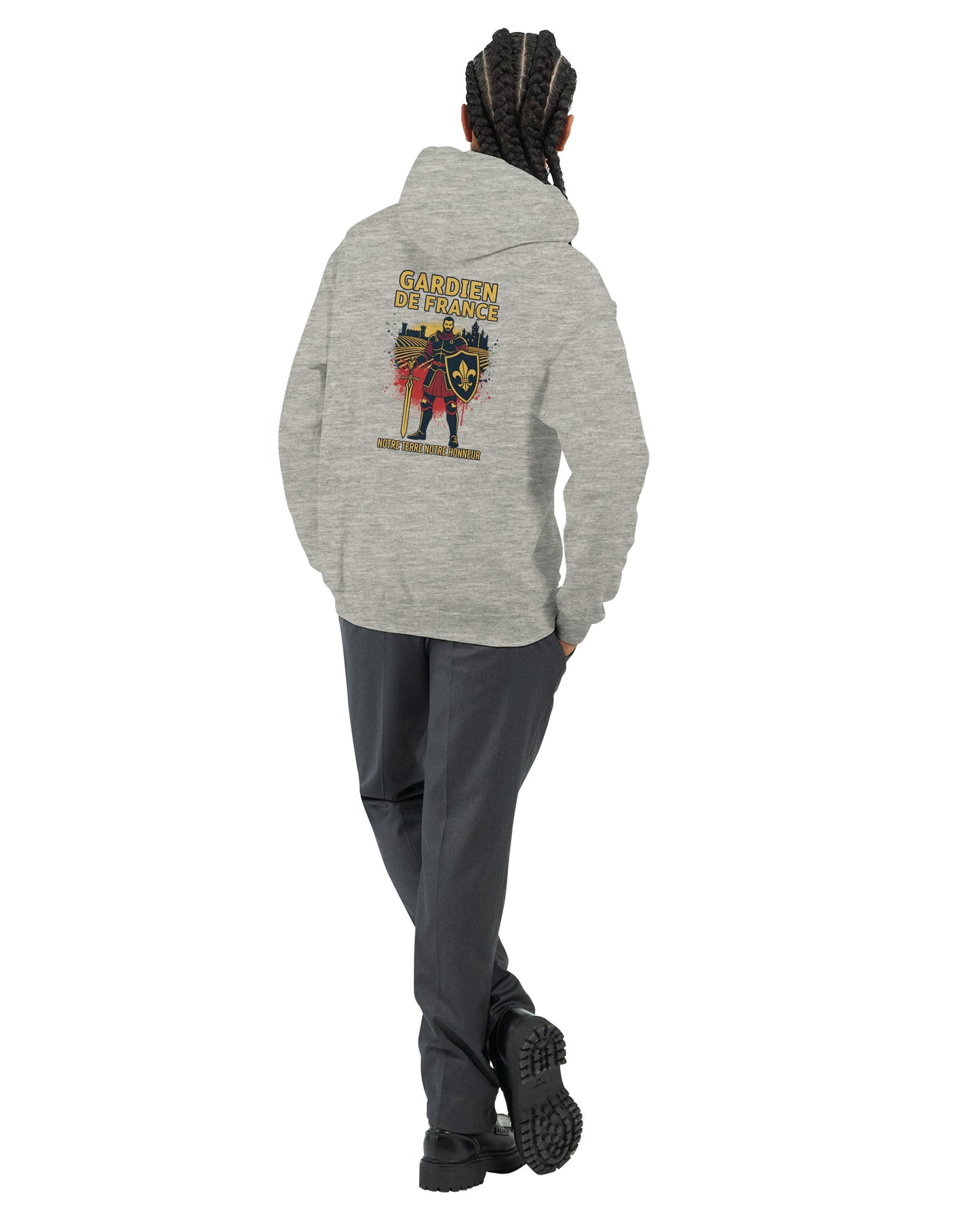 Klassischer Frankreich-Torwart-Hoodie für Herren | Gildan® 18500