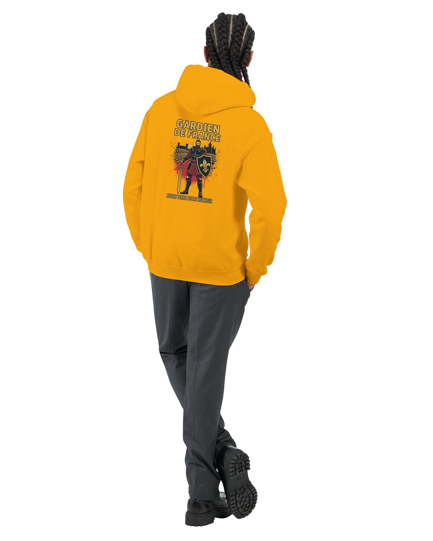 Klassischer Frankreich-Torwart-Hoodie für Herren | Gildan® 18500