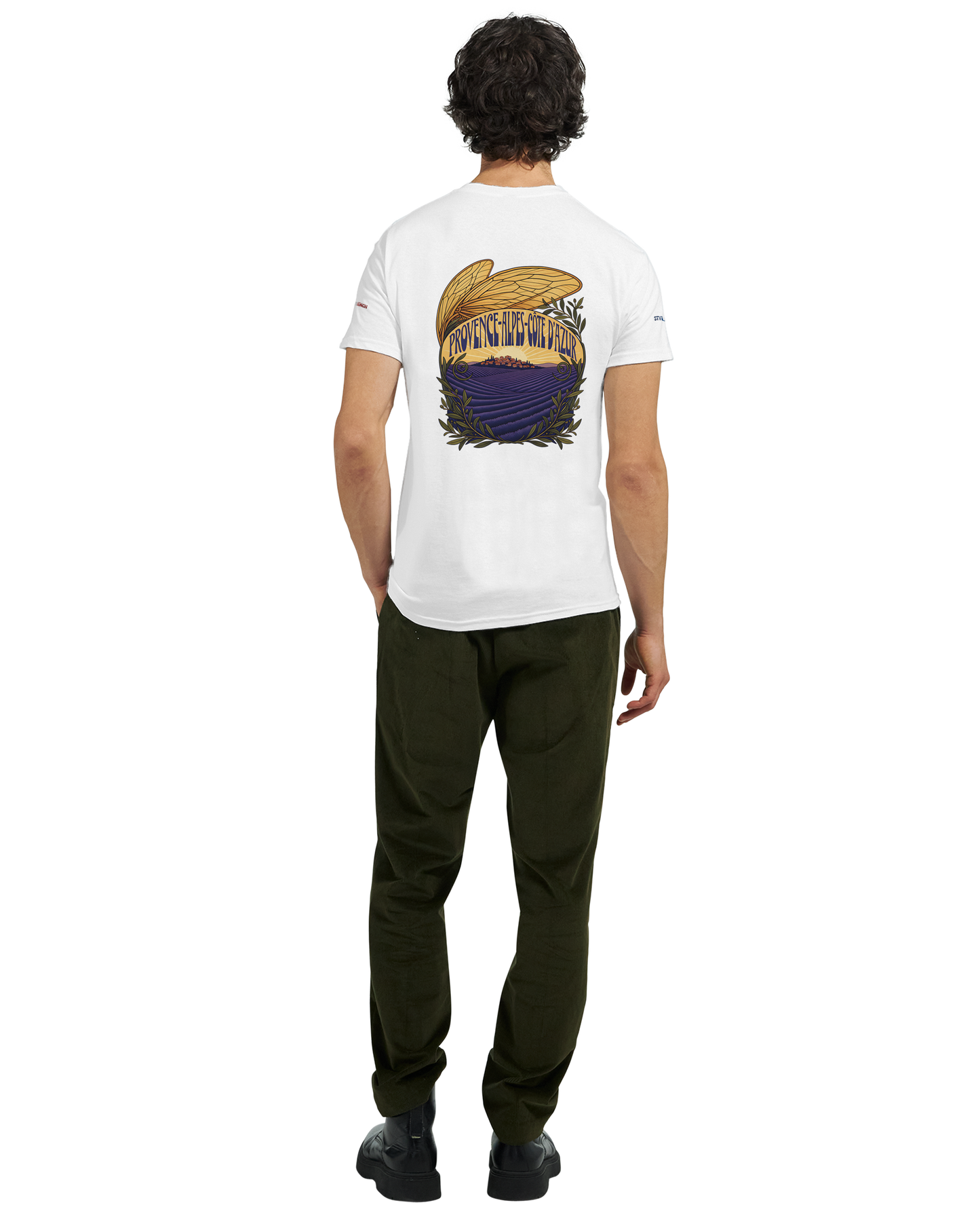 Unisex T-Shirt Provence-Alpes-Côte d'Azur, schwerer Rundhalsausschnitt | Gildan® 5000