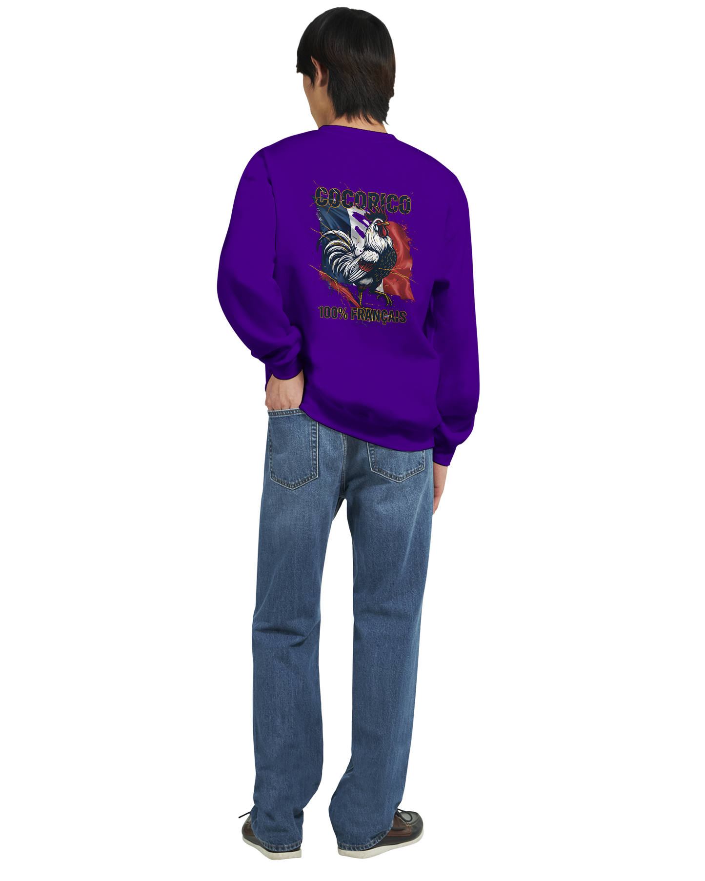 Sweatshirt Cocorico Classic French Style Rundhals | Gildan® 18000