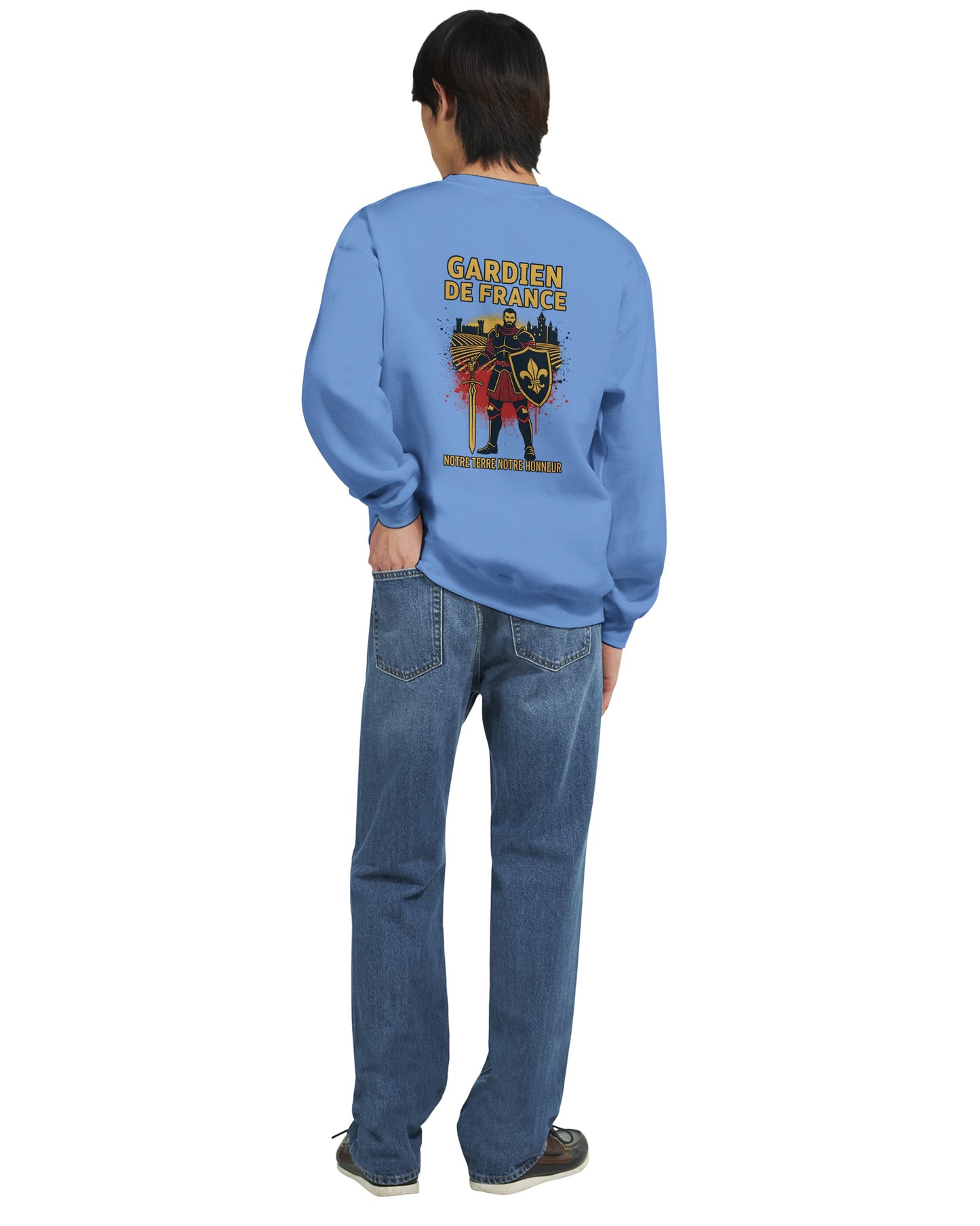 Men's France Goalkeeper Classic Crewneck Sweatshirt | Gildan® 18000