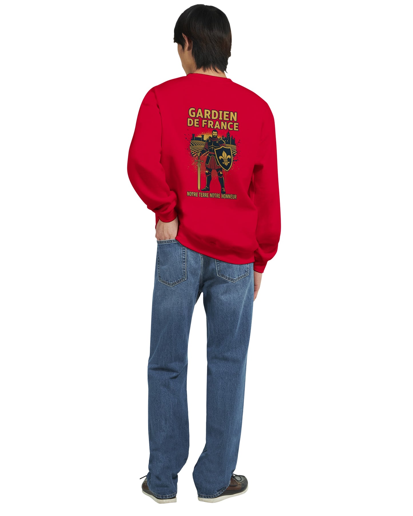 Men's France Goalkeeper Classic Crewneck Sweatshirt | Gildan® 18000