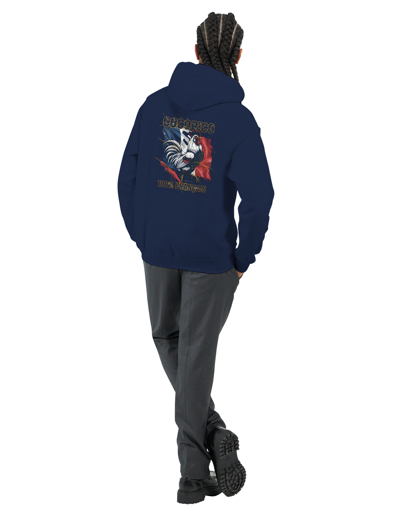 Cocorico Hoodie klassischer französischer Stil | Gildan® 18500