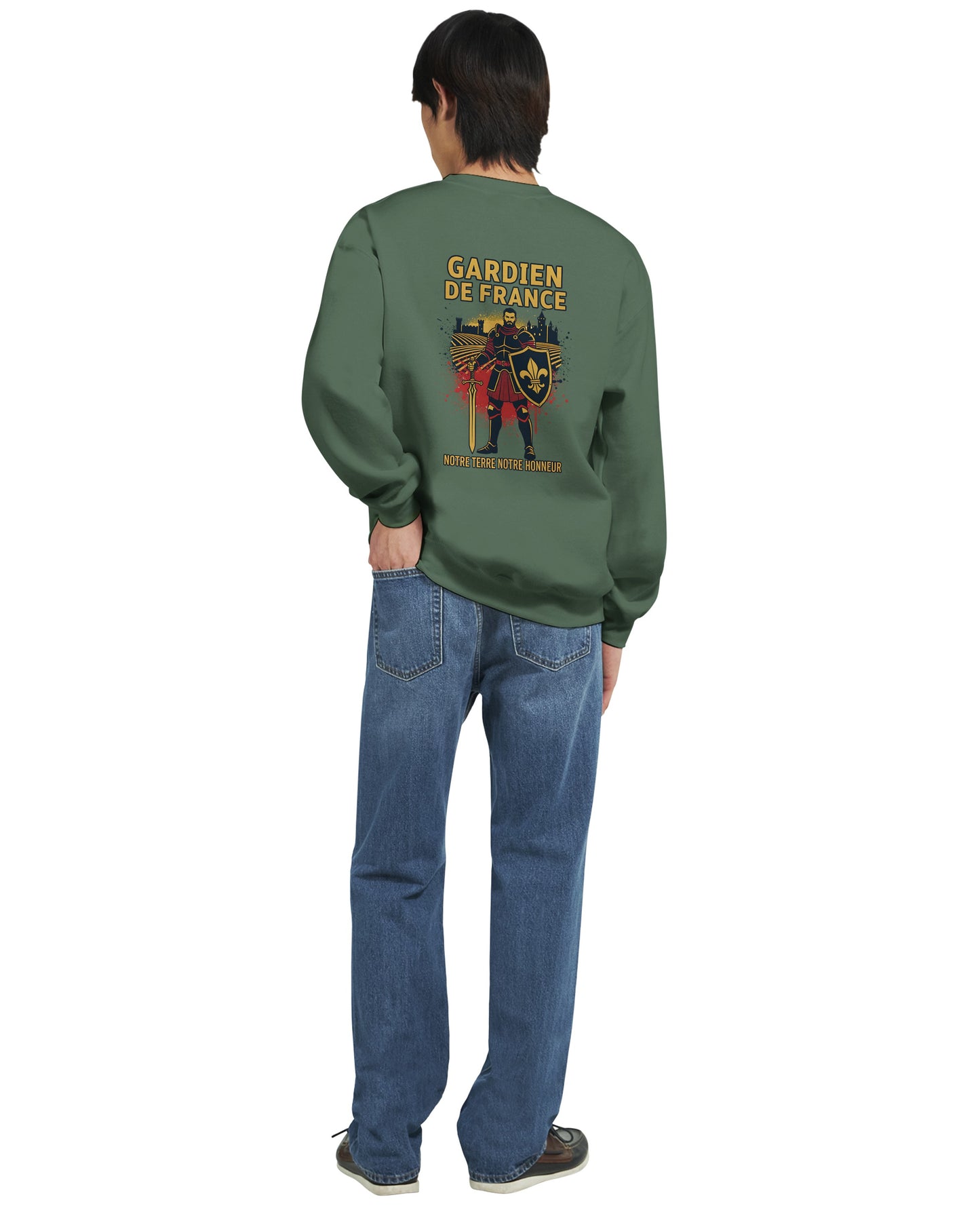 Men's France Goalkeeper Classic Crewneck Sweatshirt | Gildan® 18000