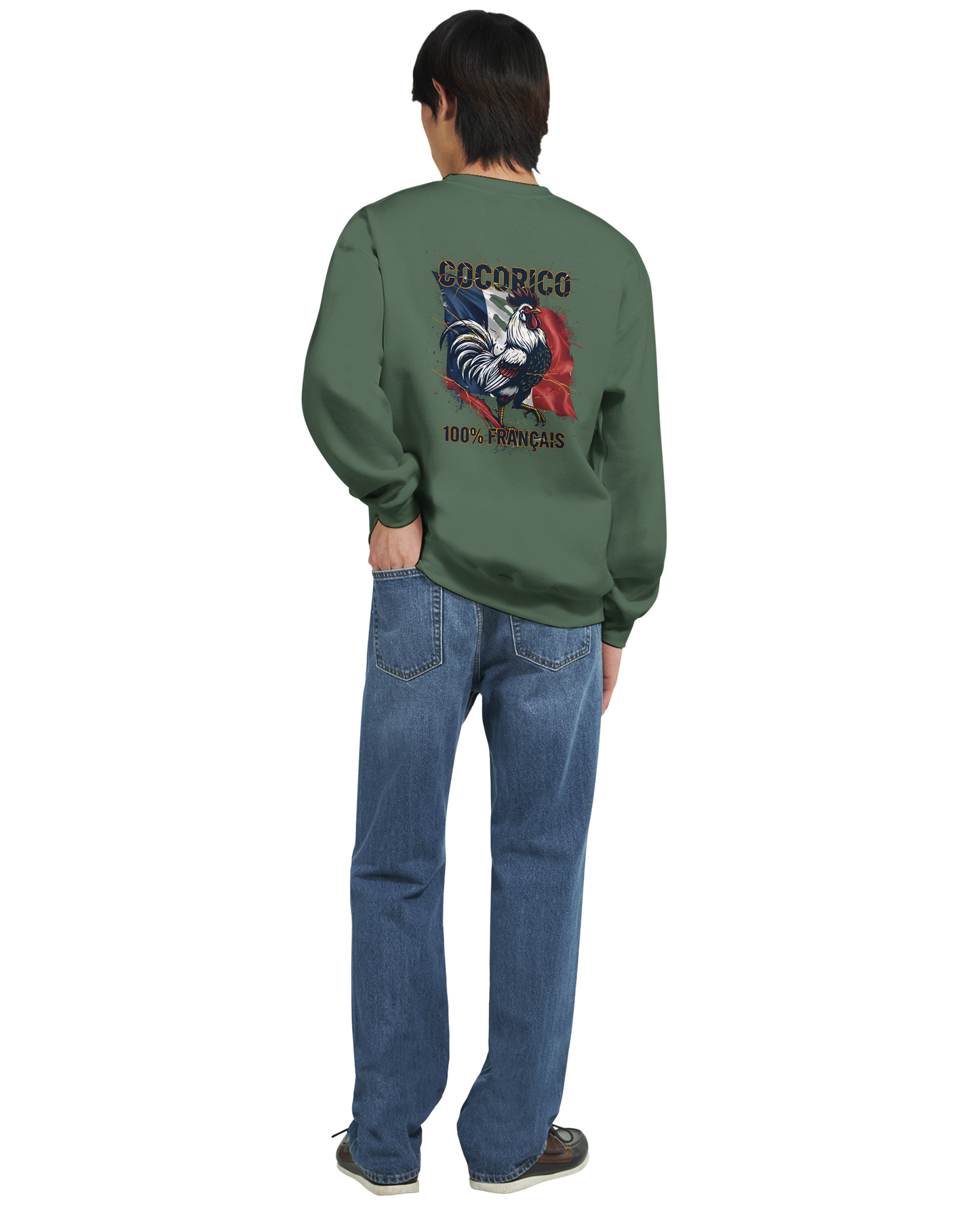 Sweatshirt Cocorico Classic French Style Rundhals | Gildan® 18000
