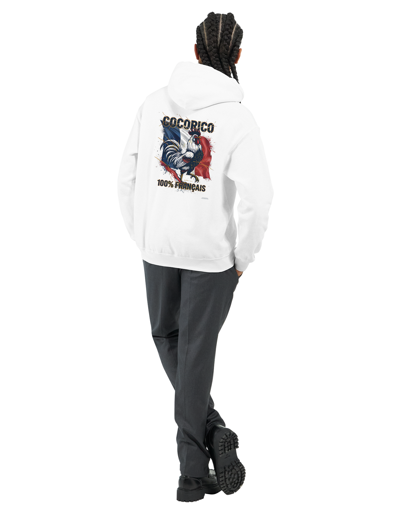 Cocorico Hoodie klassischer französischer Stil | Gildan® 18500