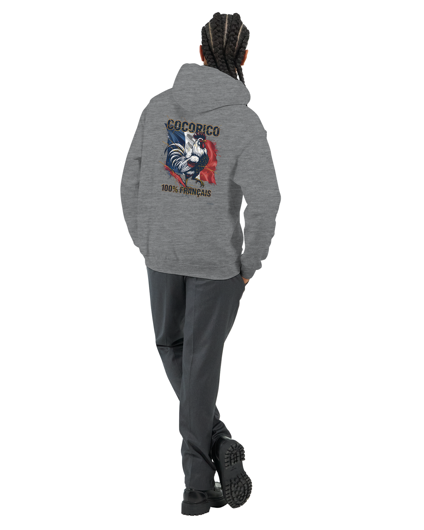 Cocorico Hoodie klassischer französischer Stil | Gildan® 18500