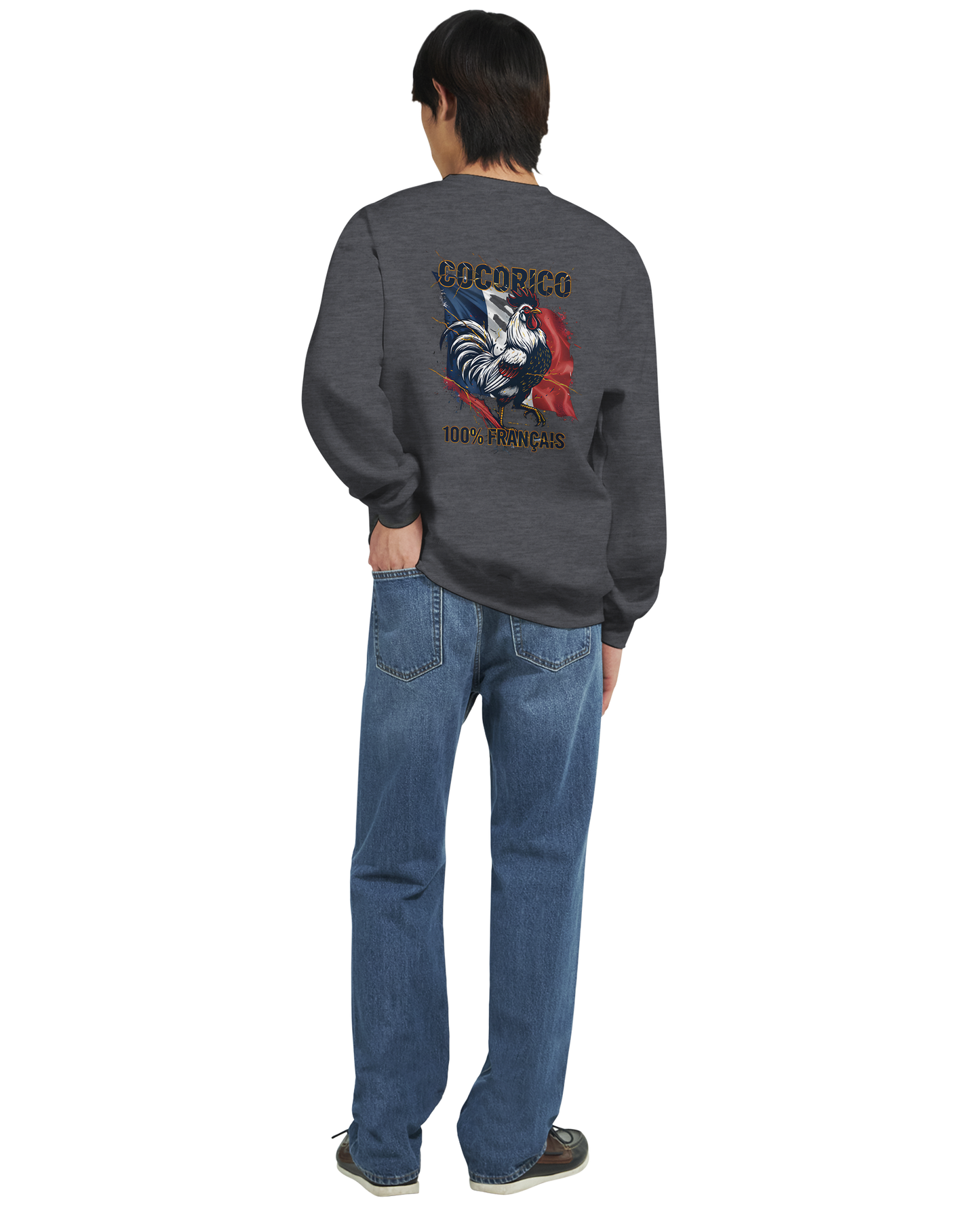 Sweatshirt Cocorico Classic French Style Rundhals | Gildan® 18000