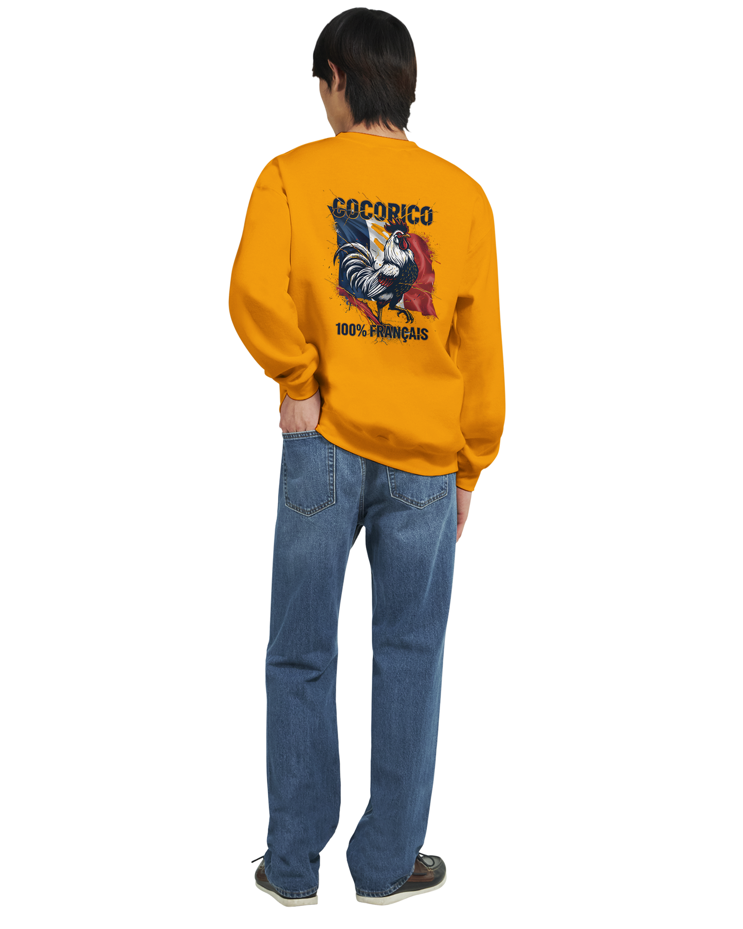 Sweatshirt Cocorico Classic French Style Rundhals | Gildan® 18000