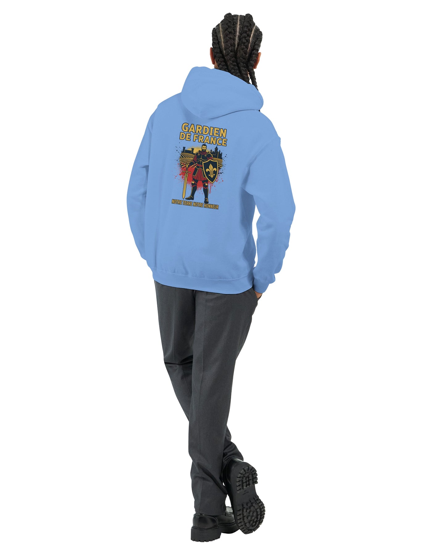Klassischer Frankreich-Torwart-Hoodie für Herren | Gildan® 18500