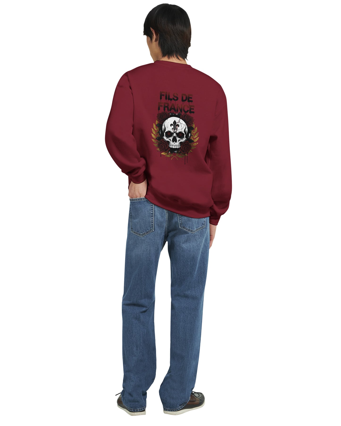 Sweatshirt Fils de France Herren French Style Klassisch Rundhals | Gildan® 18000