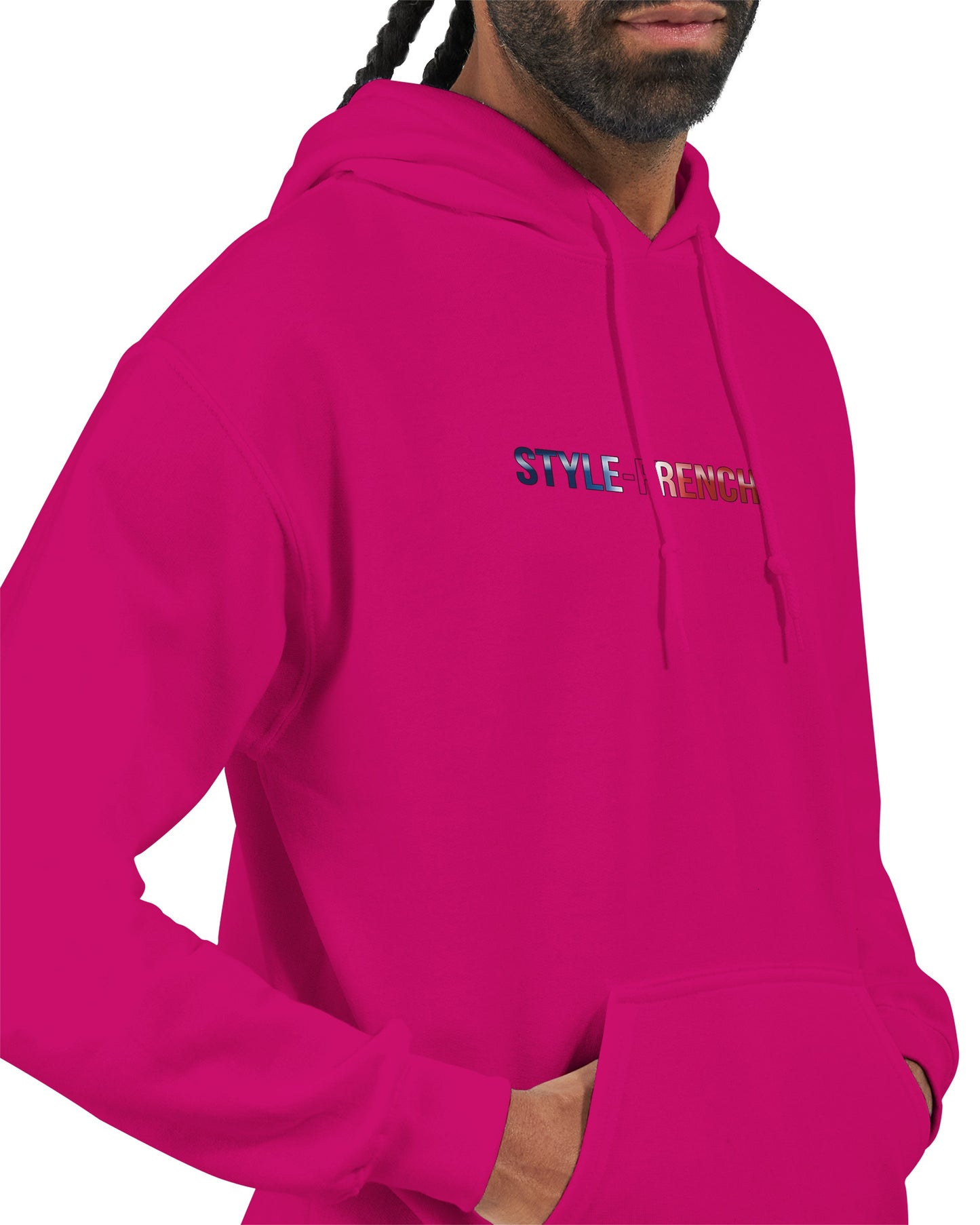 Sweat à capuche Vive la France – Hoodie Premium pour Homme