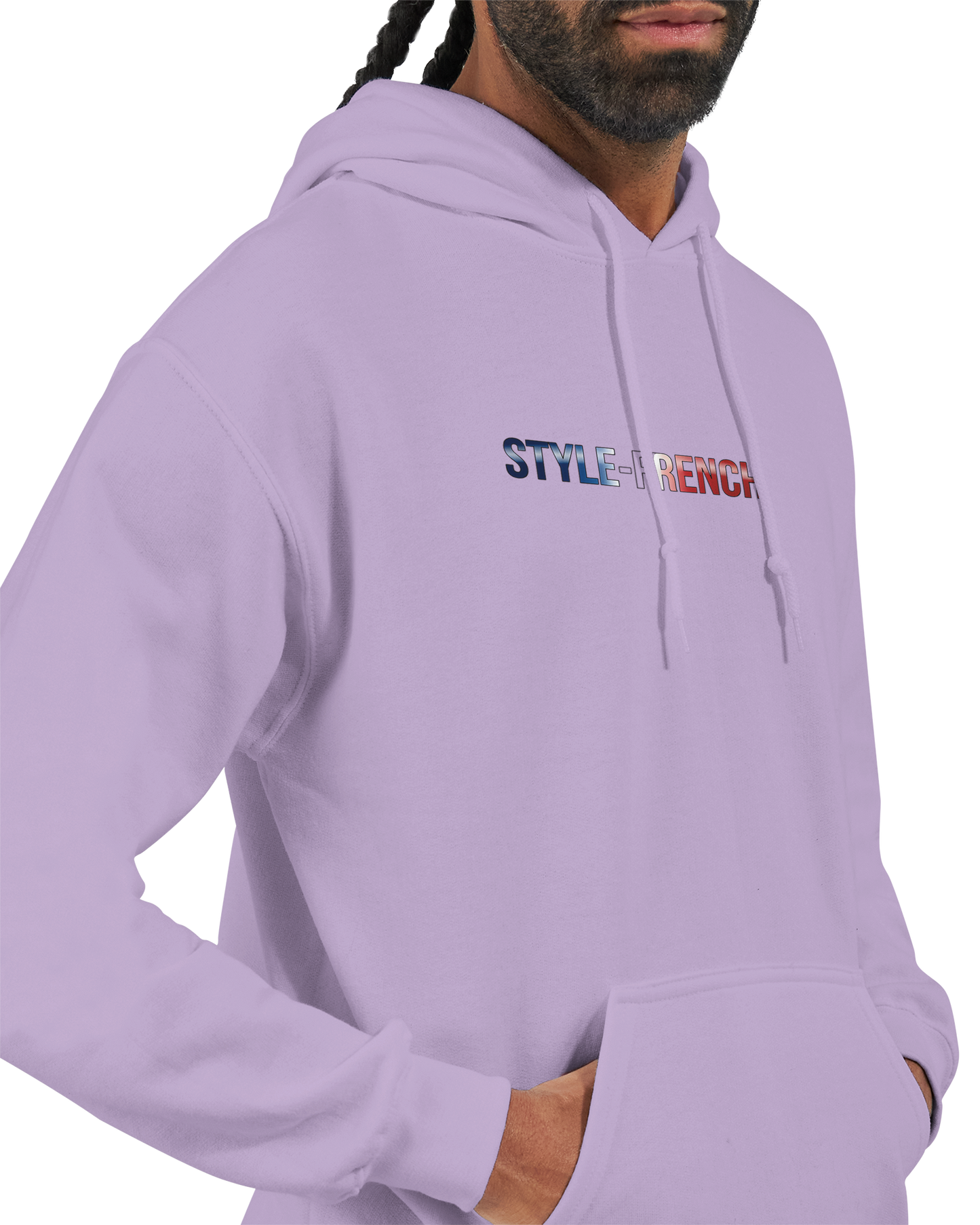 Klassischer französischer Hoodie "Chauvinistisch und stolz darauf, ein Mann zu sein" | Gildan® 18500