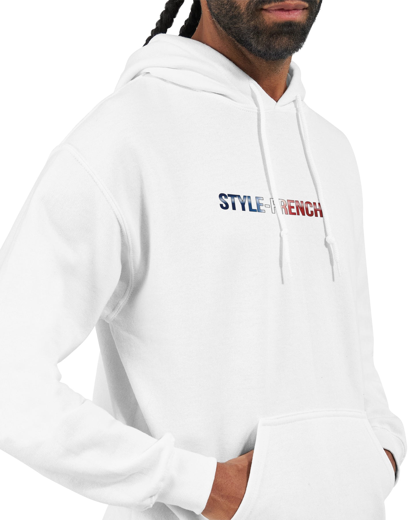 Herren-Kapuzenpullover „Cocorico, wir sind die Besten“ klassisch | Gildan® 18500