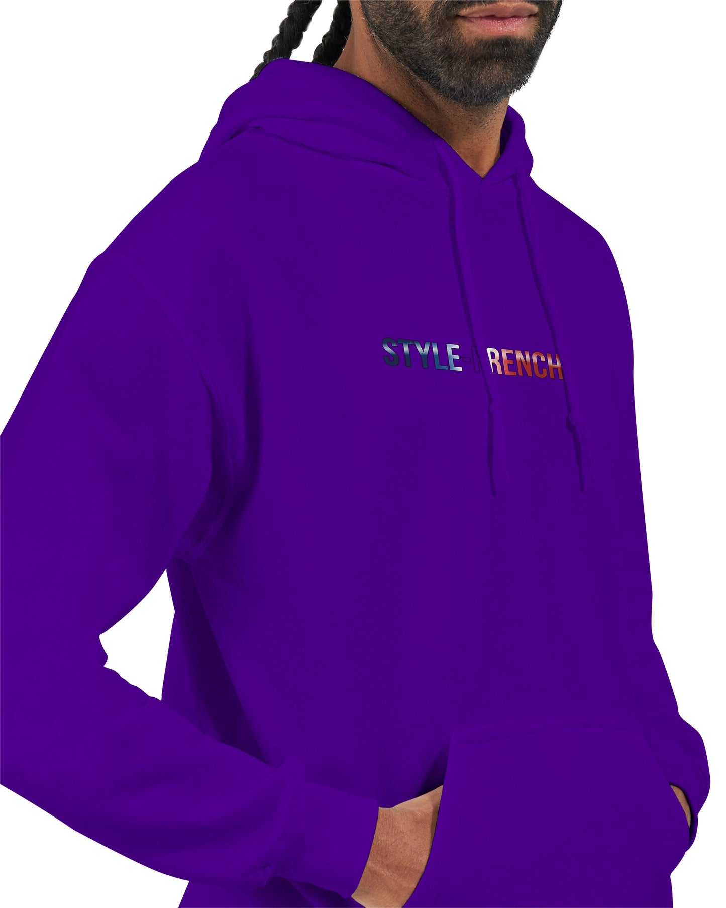 Herren-Kapuzenpullover „Cocorico, wir sind die Besten“ klassisch | Gildan® 18500