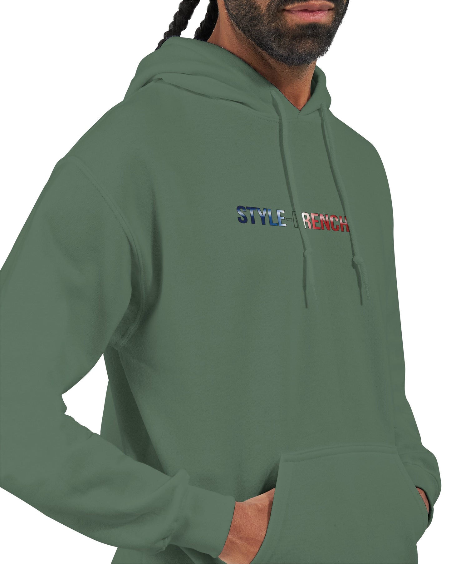 Sweat à capuche Vive la France – Hoodie Premium pour Homme