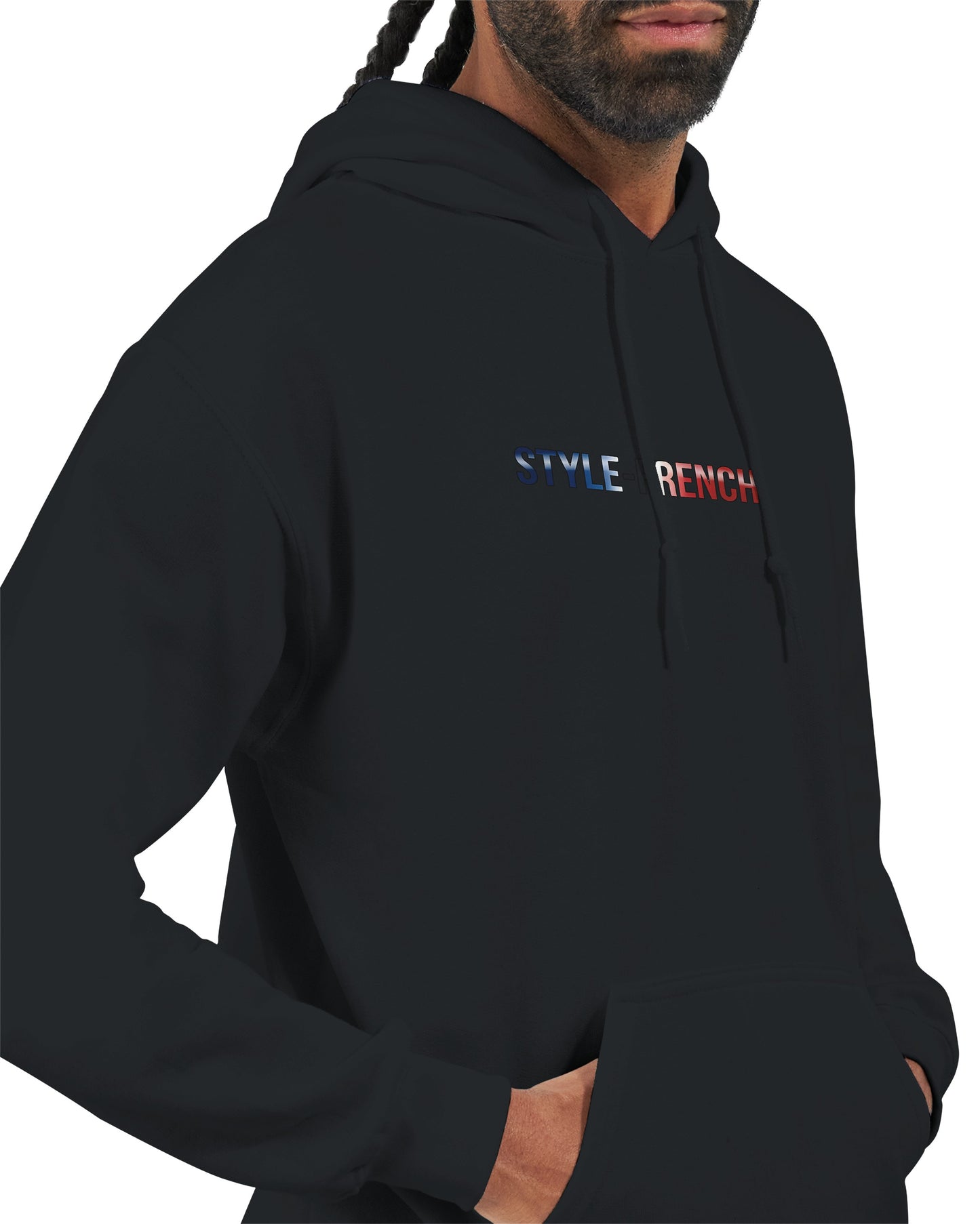 Sweat à capuche Vive la France – Hoodie Premium pour Homme