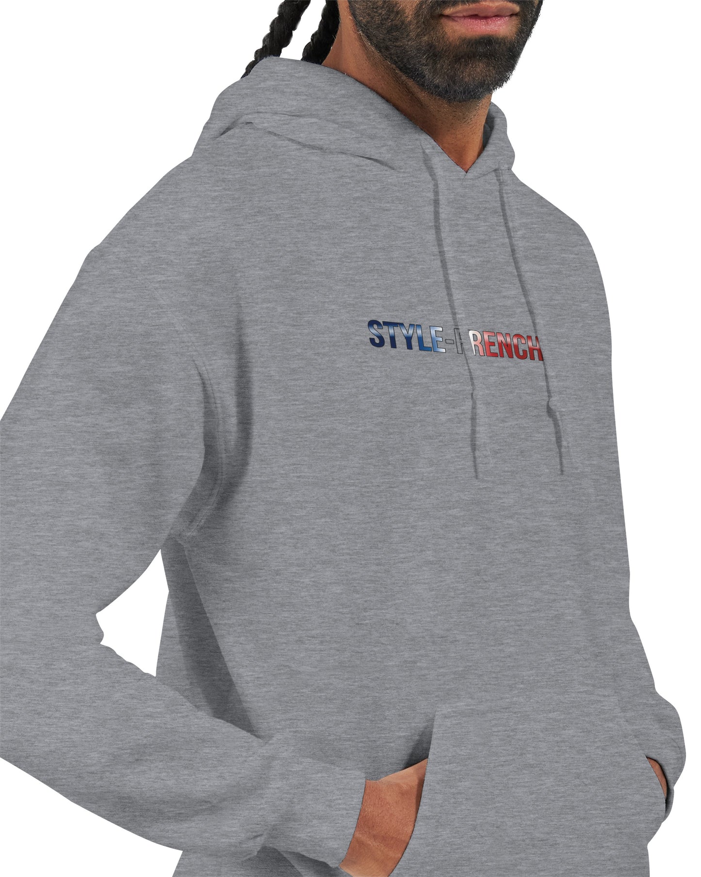 Sweat à capuche Vive la France – Hoodie Premium pour Homme