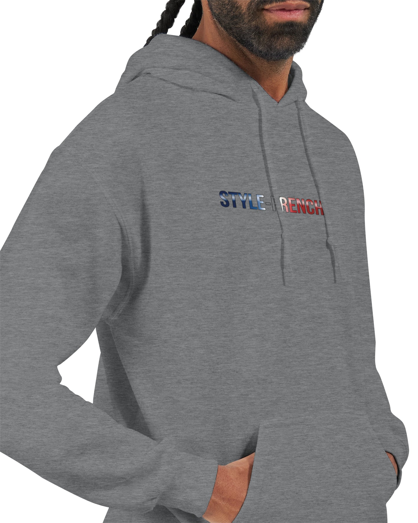 Sweat à capuche Vive la France – Hoodie Premium pour Homme