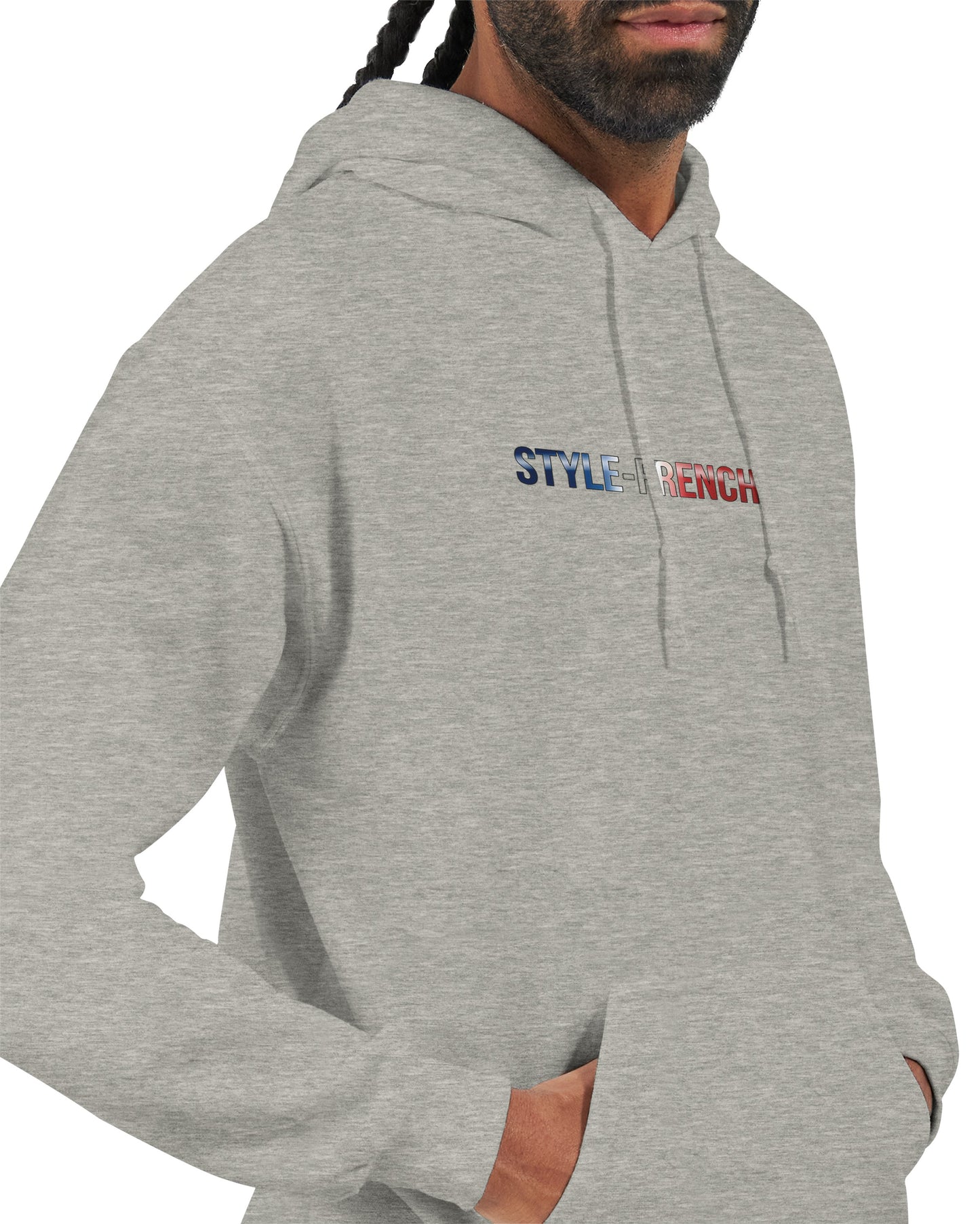 Sweat à capuche Vive la France – Hoodie Premium pour Homme
