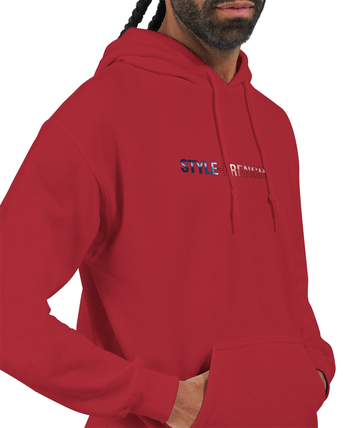 Herren-Kapuzenpullover „Cocorico, wir sind die Besten“ klassisch | Gildan® 18500